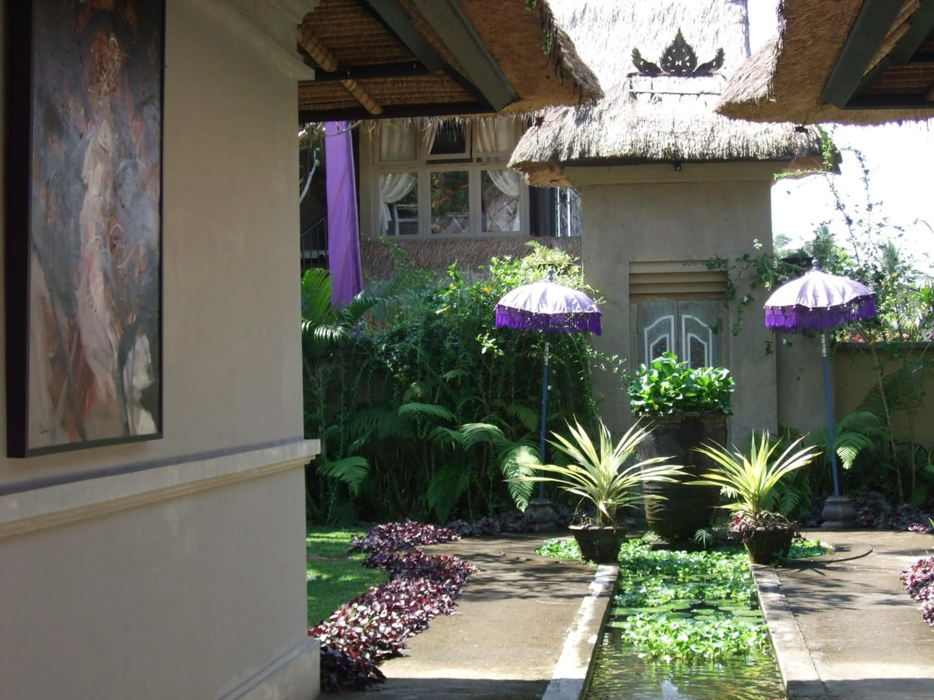 Facade/entrance in Villa Puri Darma Agung