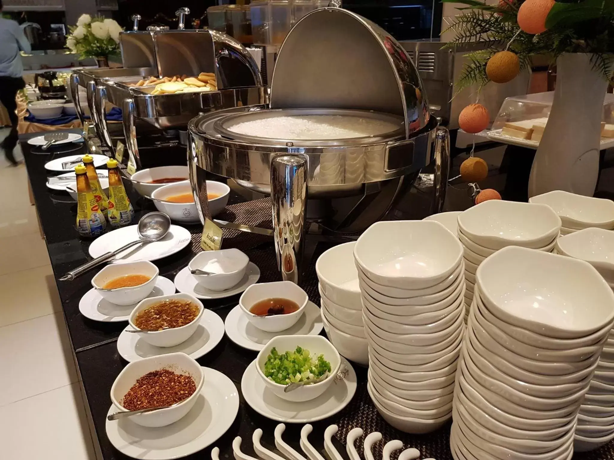 Breakfast in Siam Oriental Hotel Breakfast in Siam Oriental Hotel