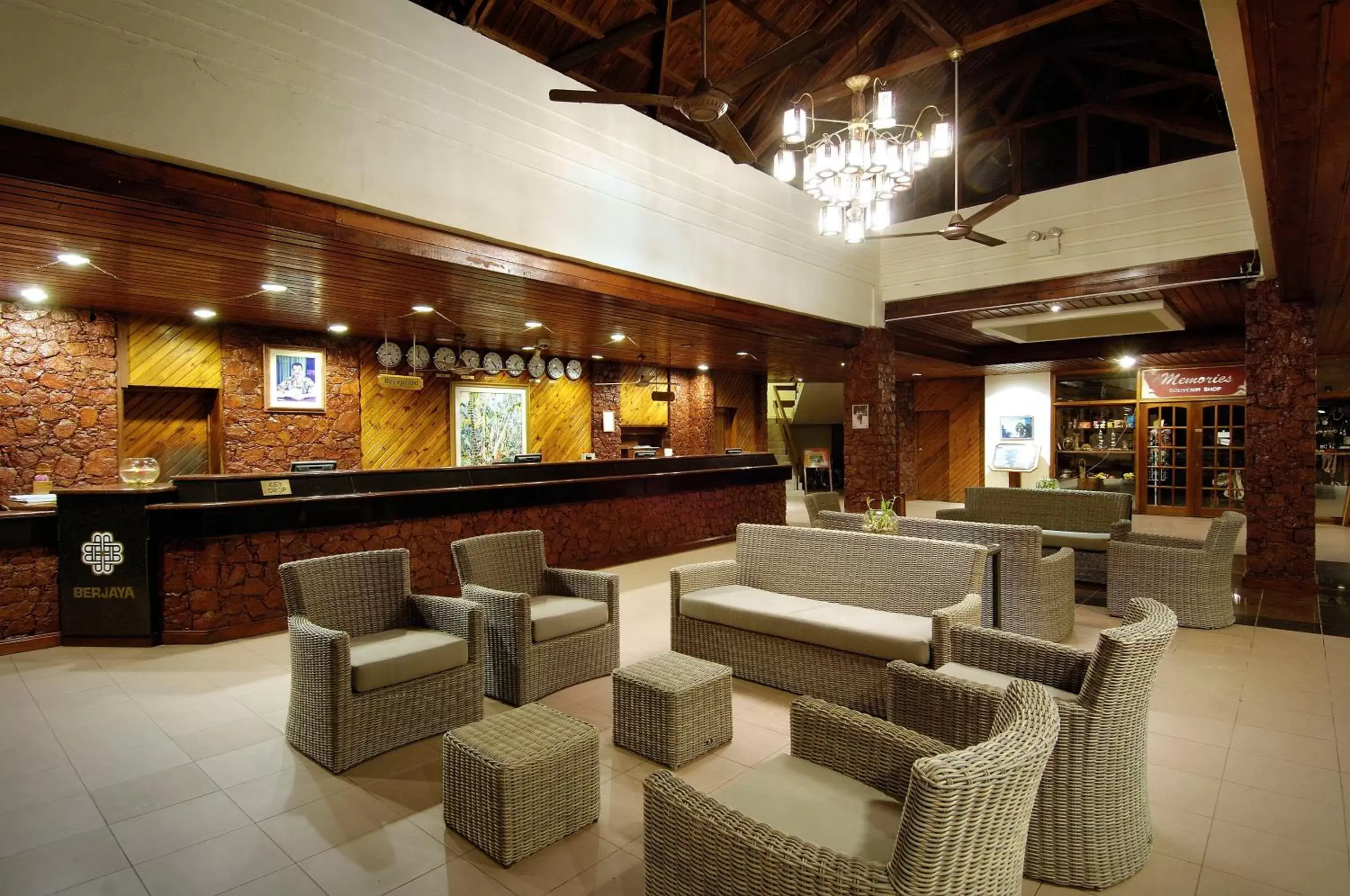 Lobby or reception, Lounge/Bar in Berjaya Beau Vallon Bay Resort & Casino