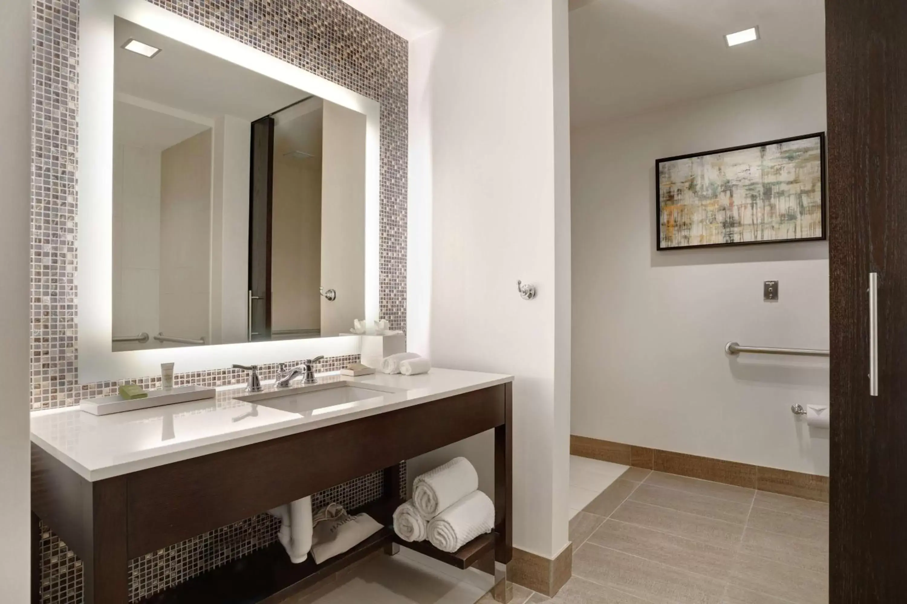 Bathroom in Hilton Dallas/Plano Granite Park