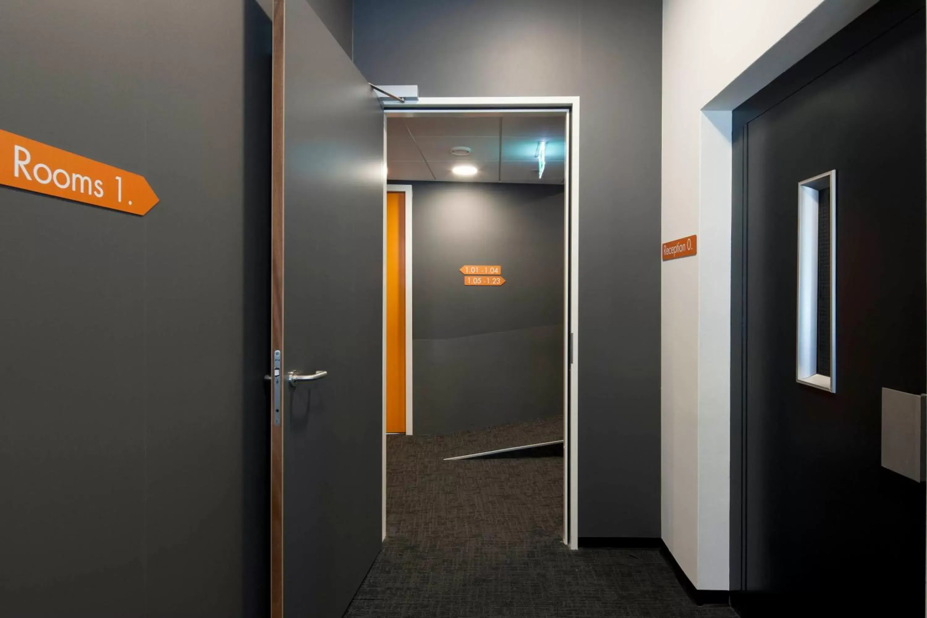 Property building in easyHotel Maastricht City Centre Property building in easyHotel Maastricht City Centre