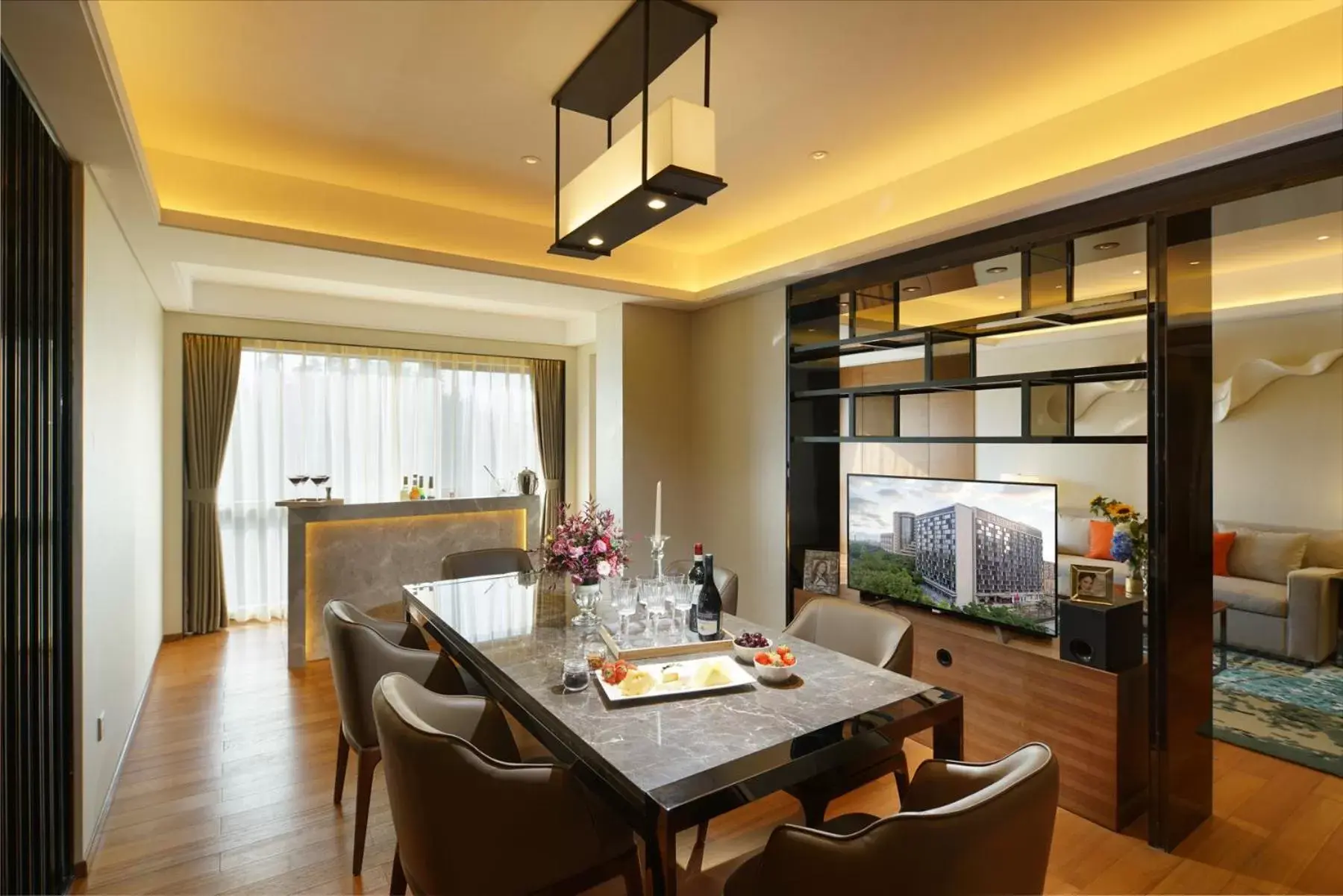 Dining area, Restaurant/Places to Eat in Fraser Suites Shenzhen