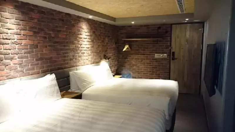 Bed in City Suites - Kaohsiung Pier2