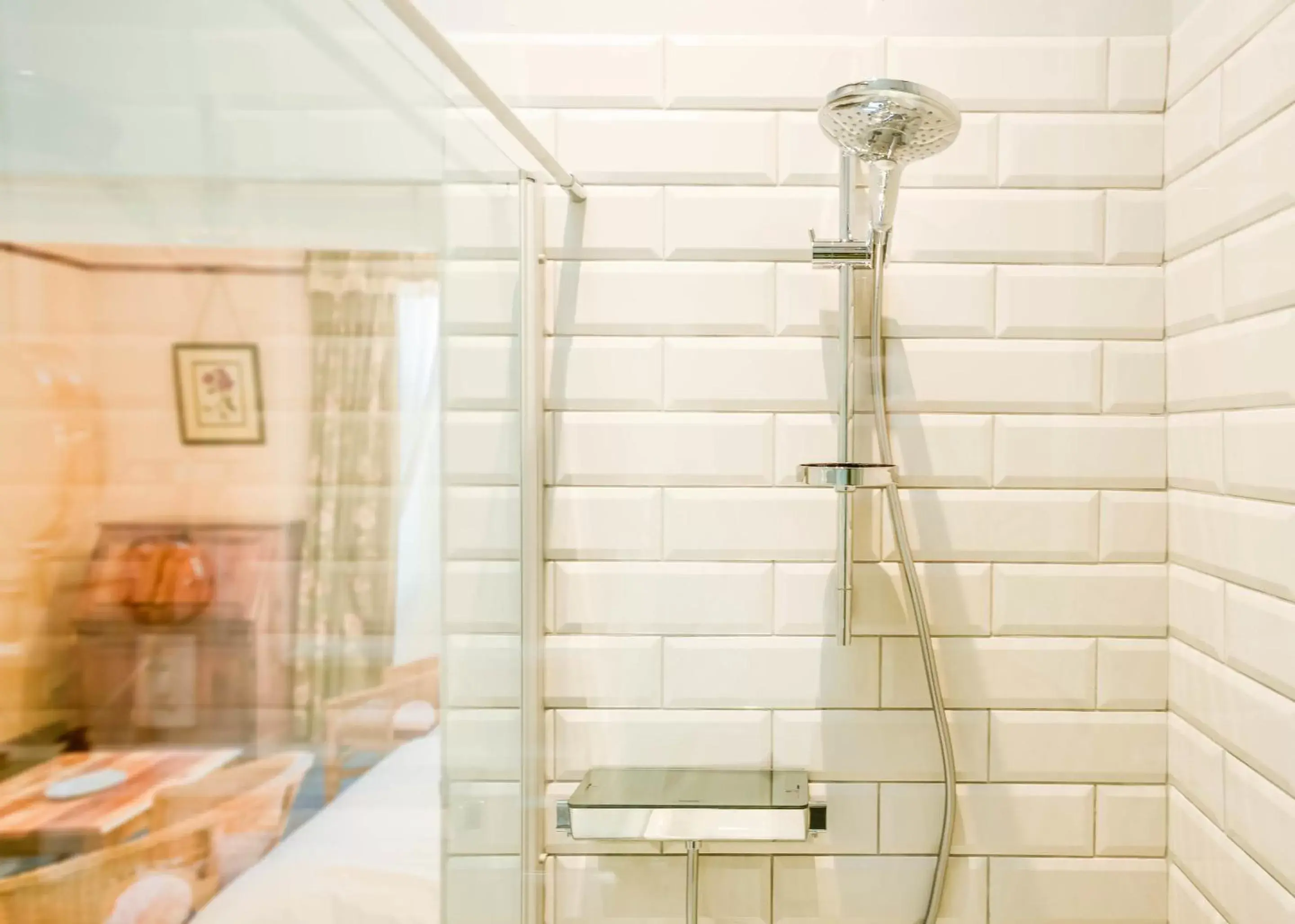 Shower, Bathroom in Eendracht Hotel