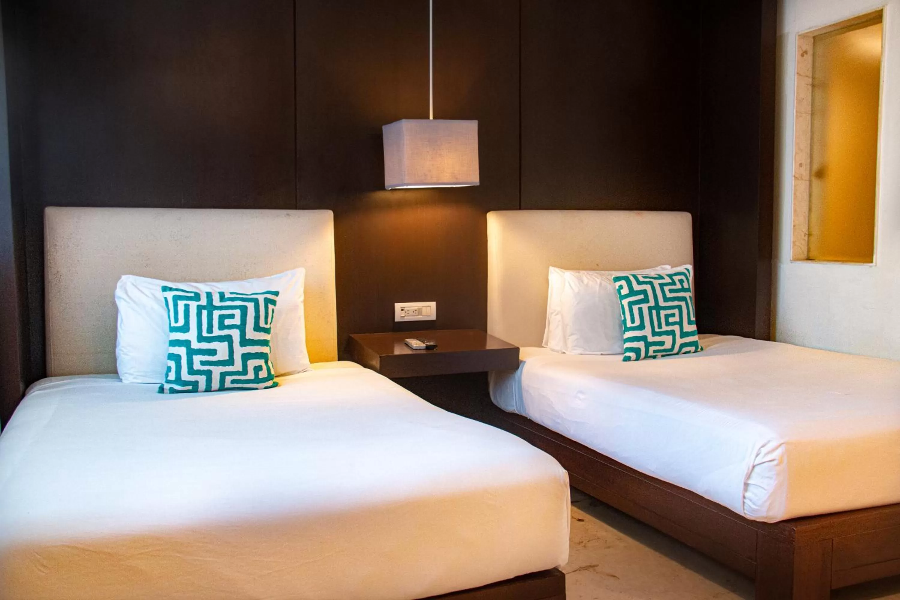 Bed in Hotel The Palm