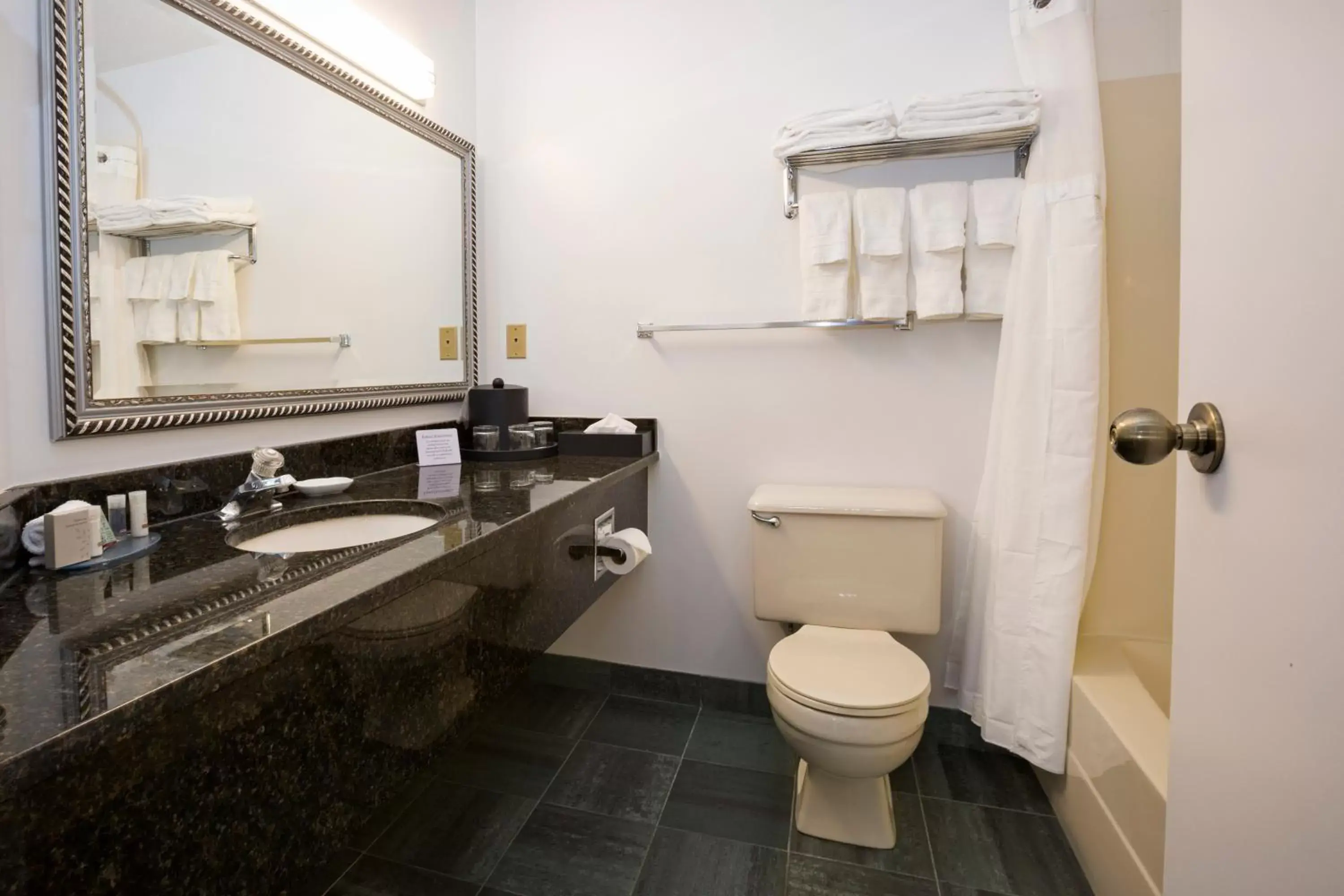 Bathroom in Tower Inn & Suites