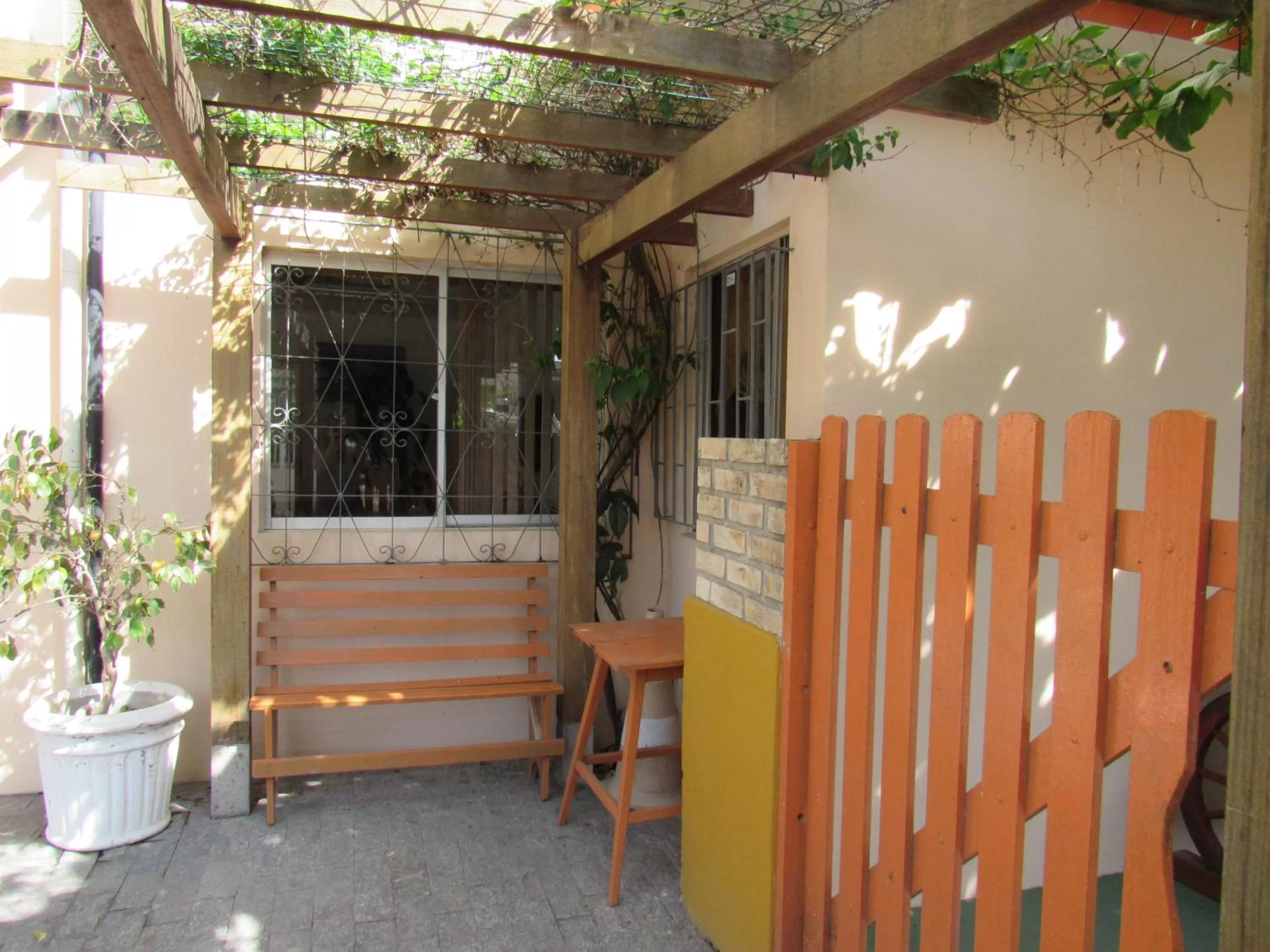 Patio in Pousada Recanto da Barra