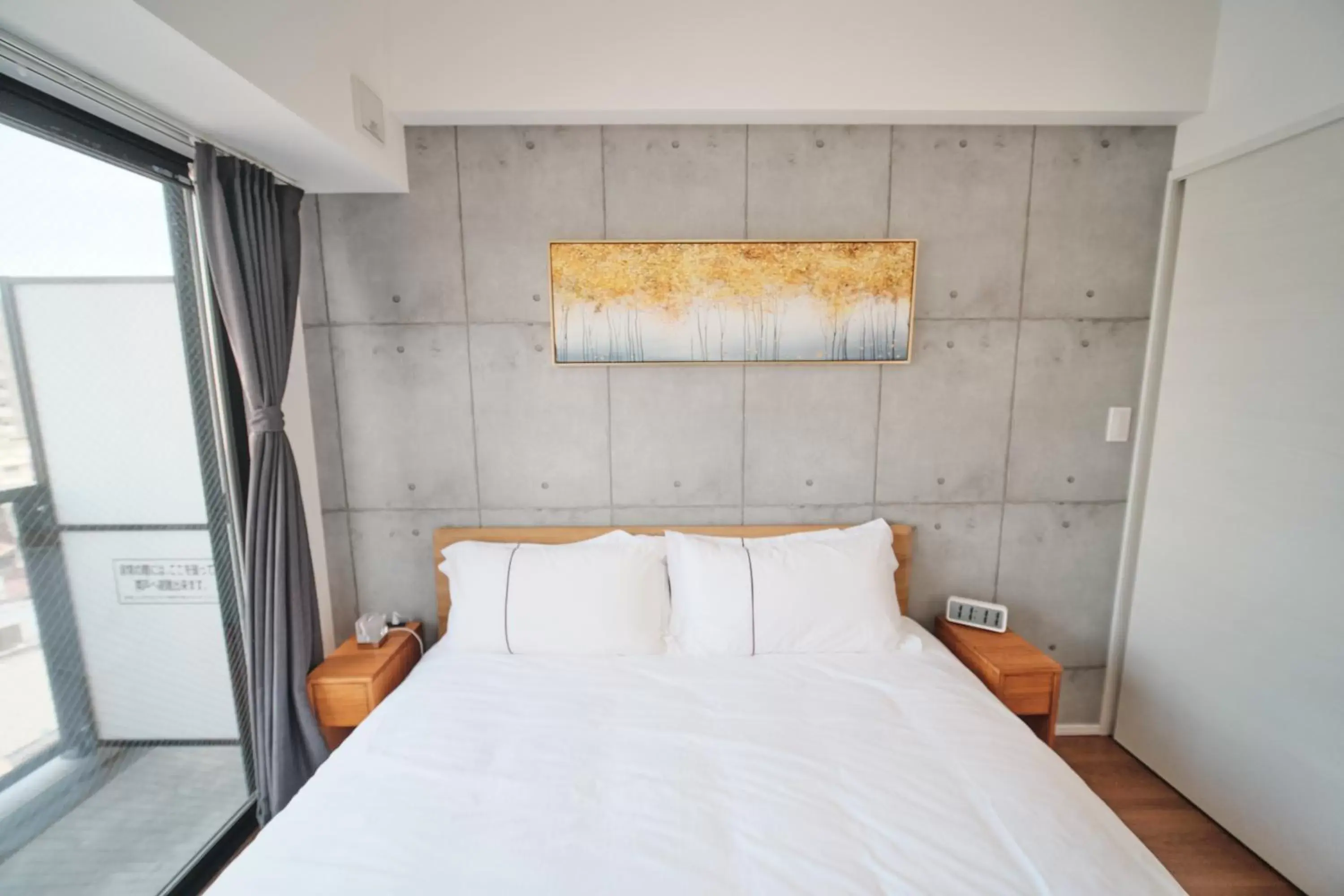 Bedroom, Bed in Yoshitsuki kaku - Yoshitsuki Apart Hotel Bedroom, Bed in Yoshitsuki kaku - Yoshitsuki Apart Hotel