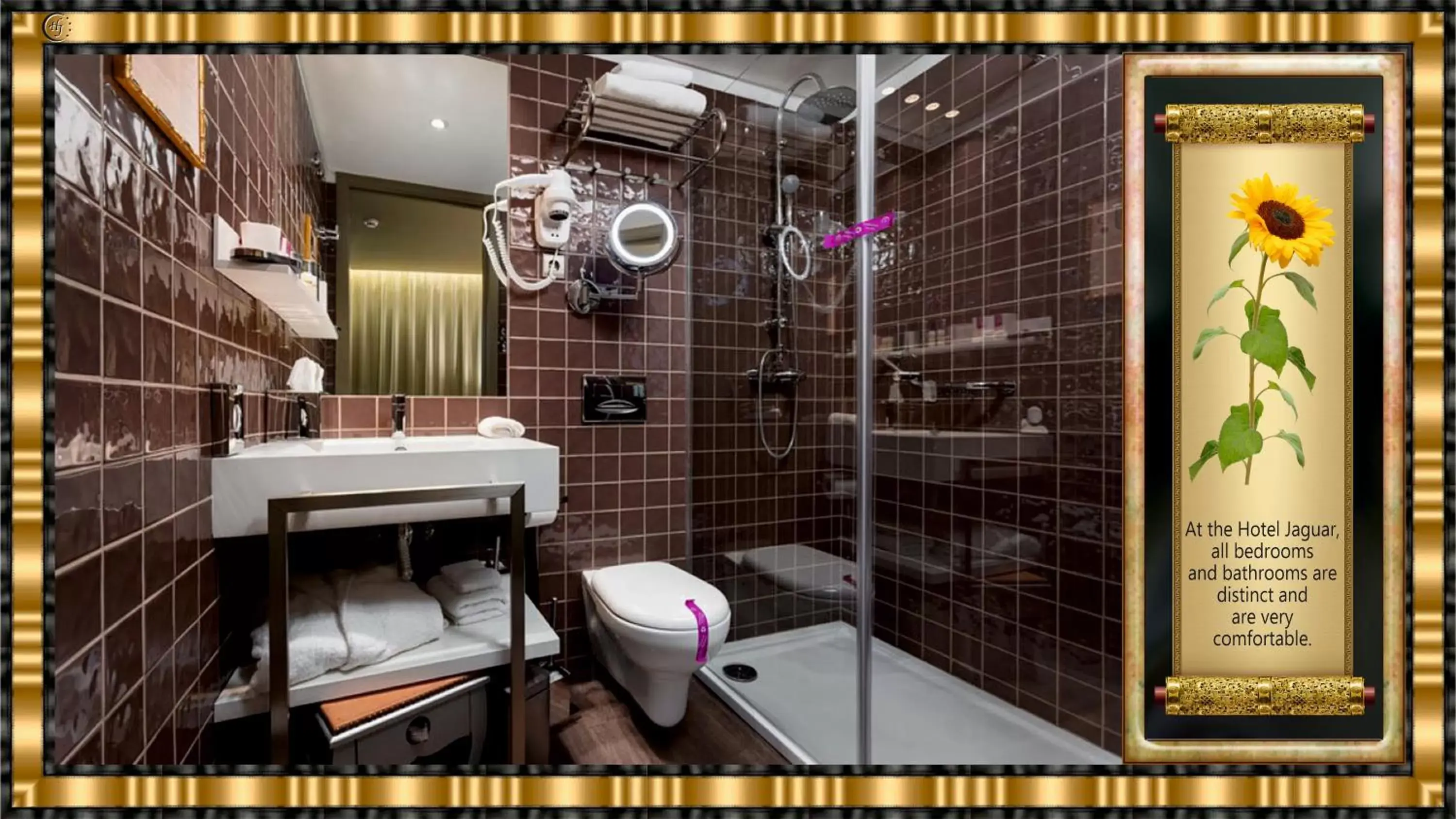 Bathroom in Hotel Jaguar Oporto - Airport to Hotel and City is a free Shuttle Service