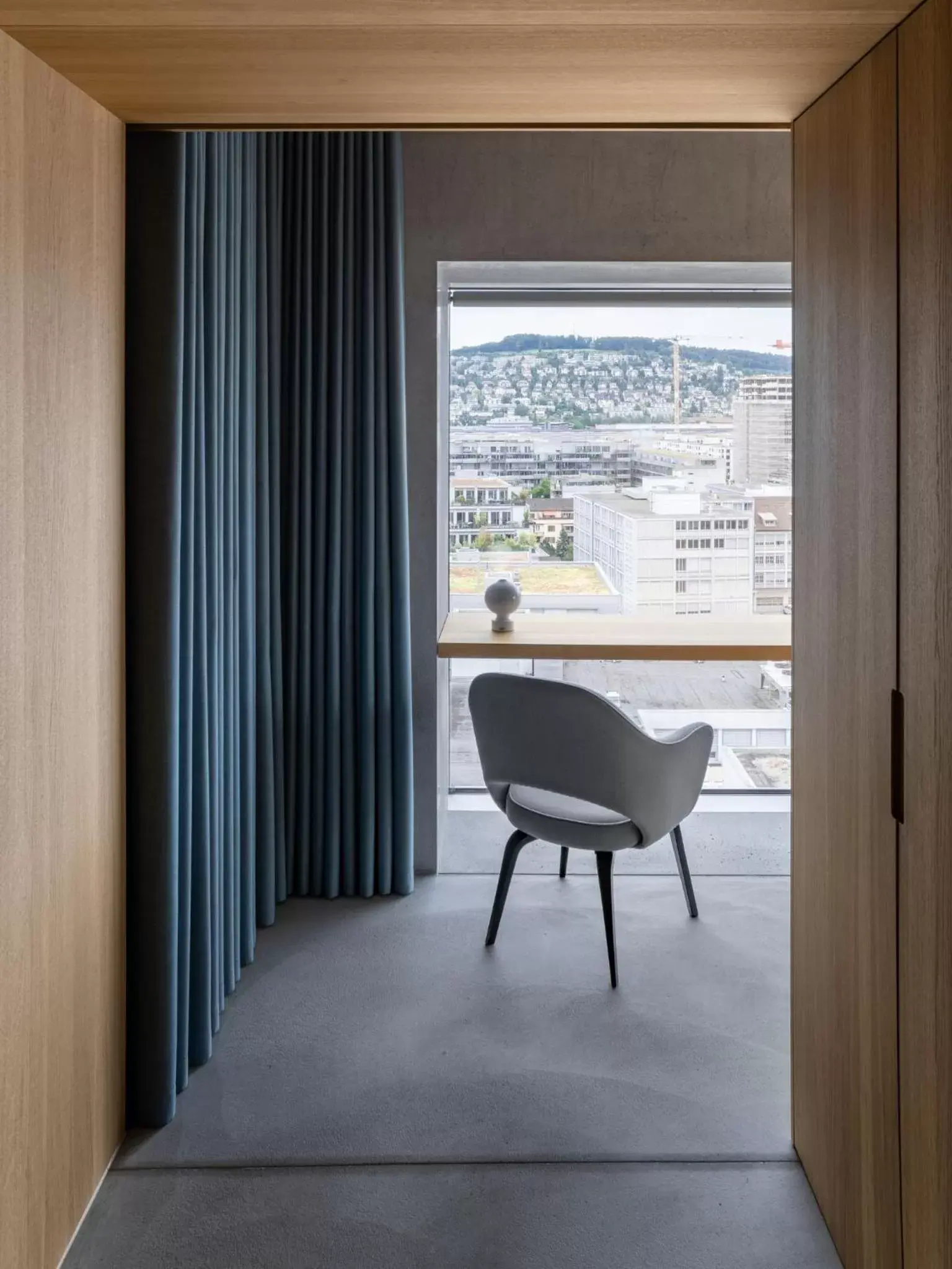 City view in Placid Hotel Design & Lifestyle Zurich