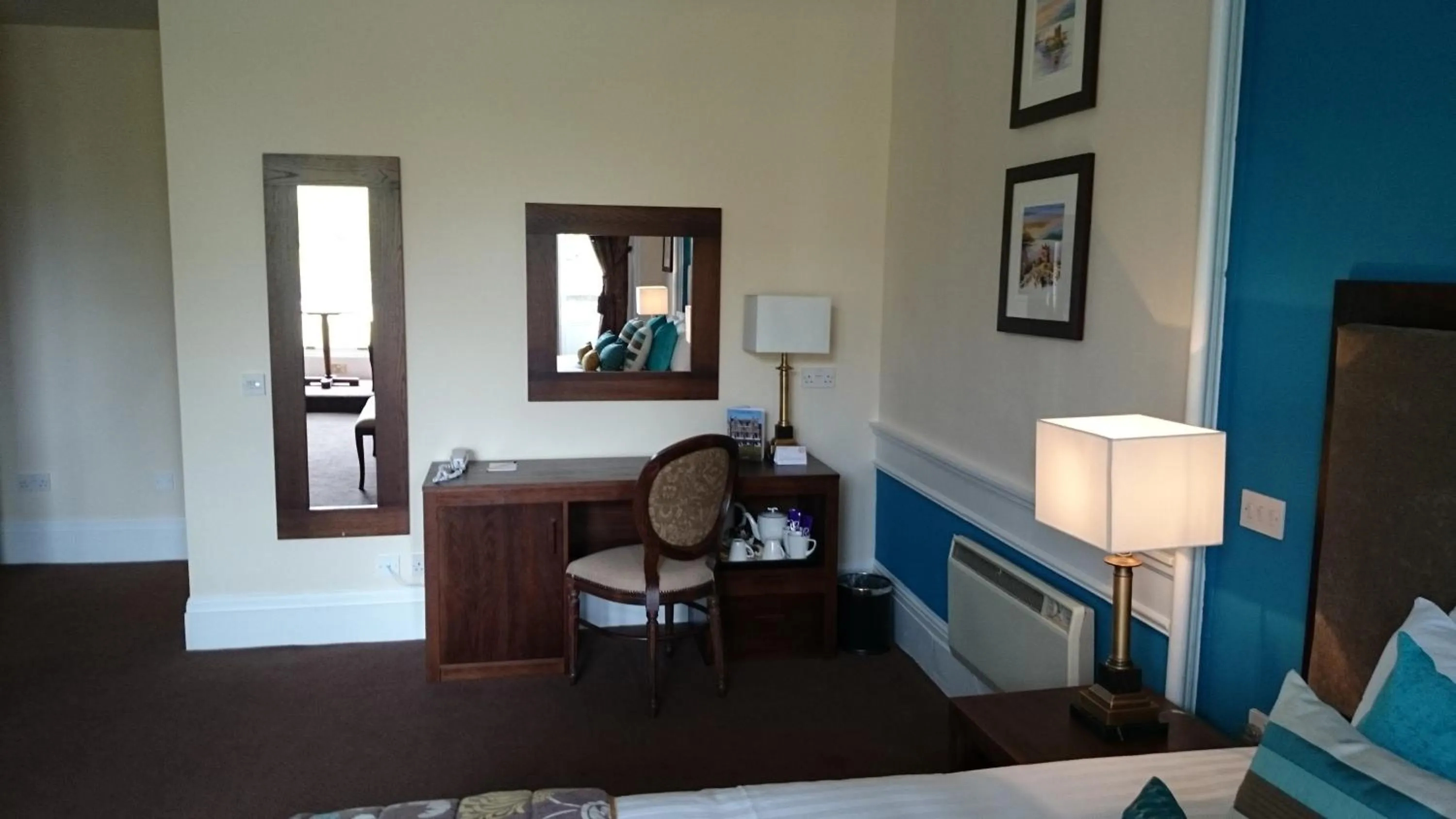 Seating area in Columba Hotel Inverness by Compass Hospitality