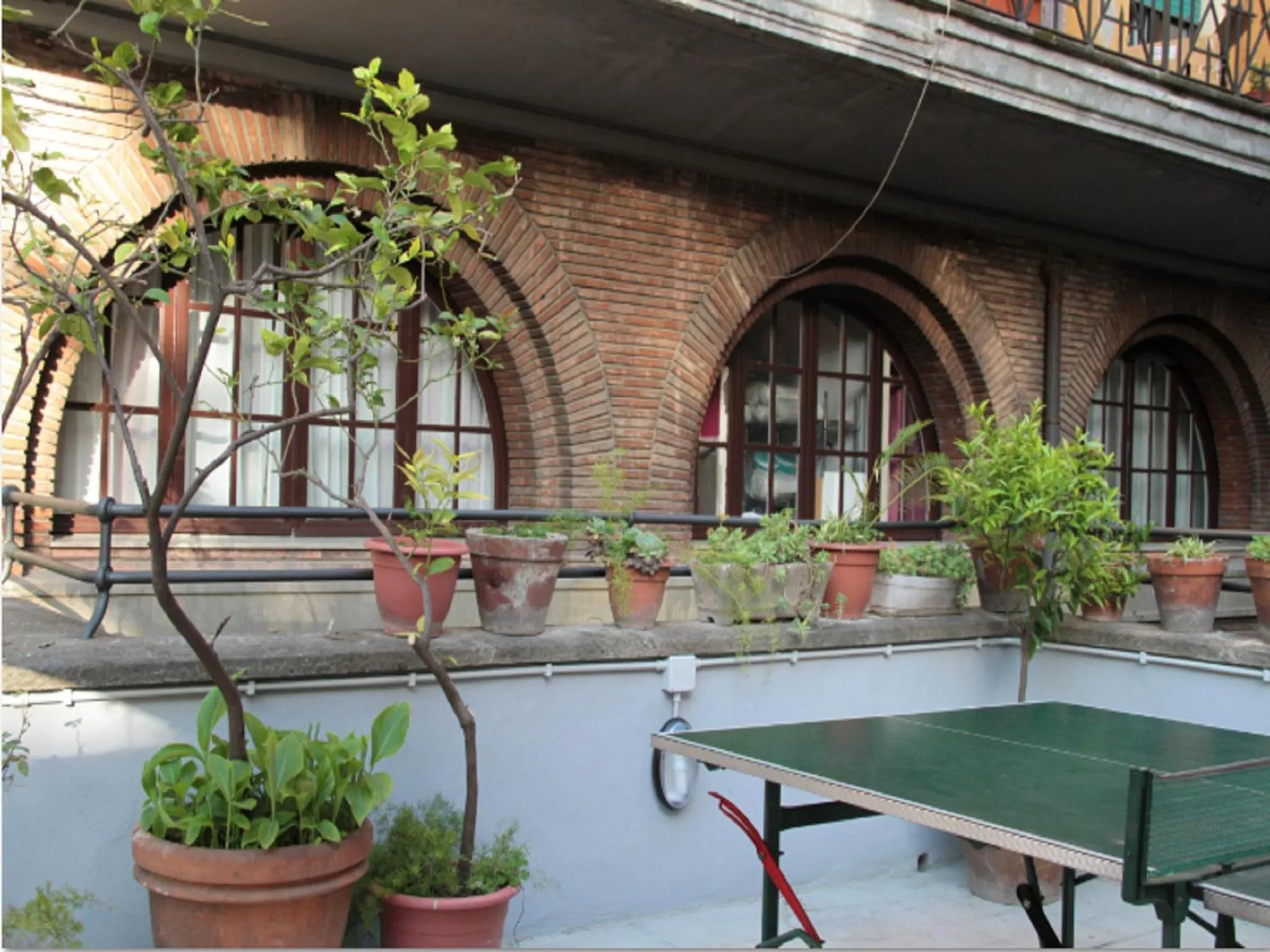 Table tennis in PratinnVatican