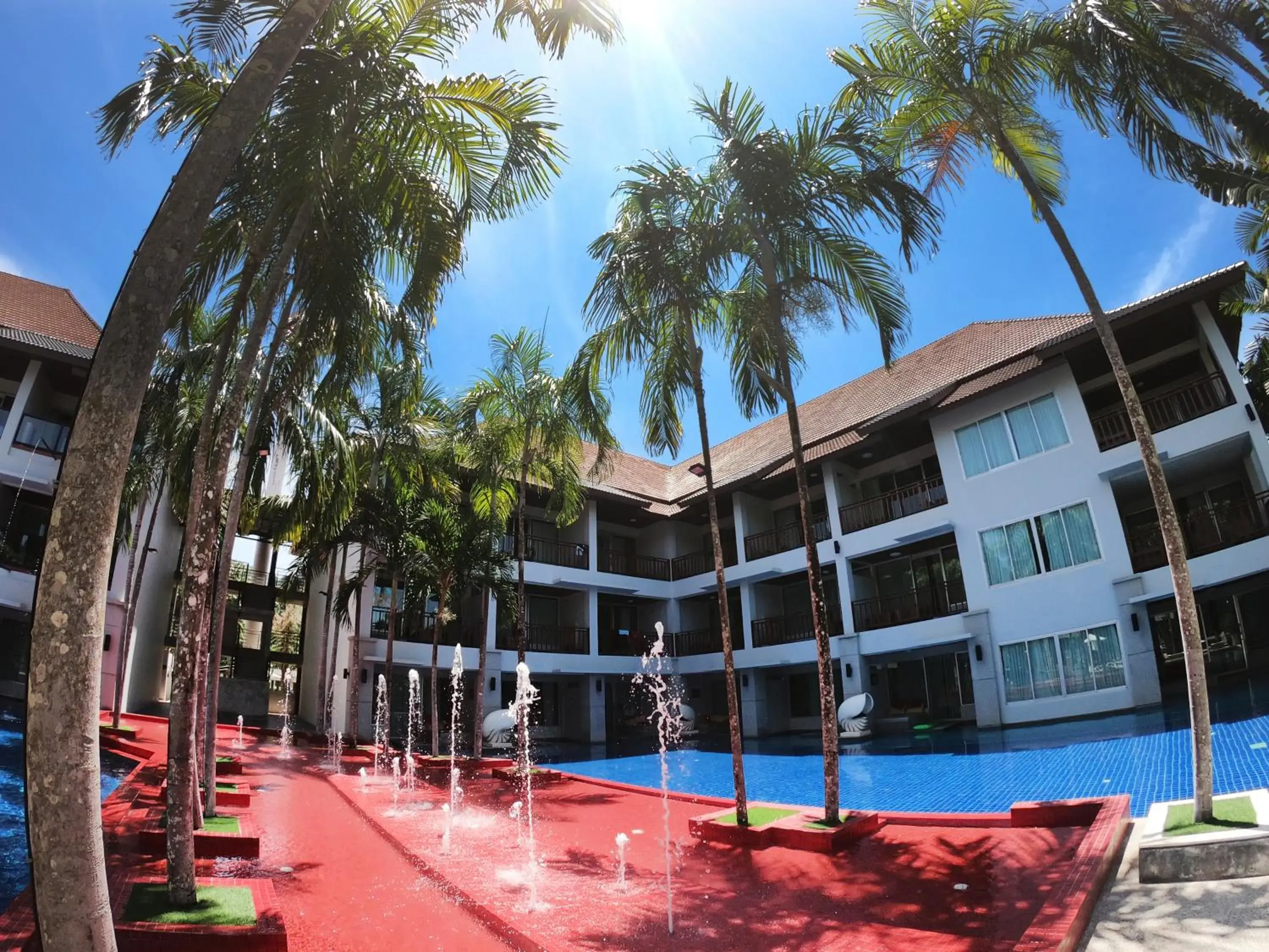 Property building, Swimming Pool in Lanta Sand Resort & Spa