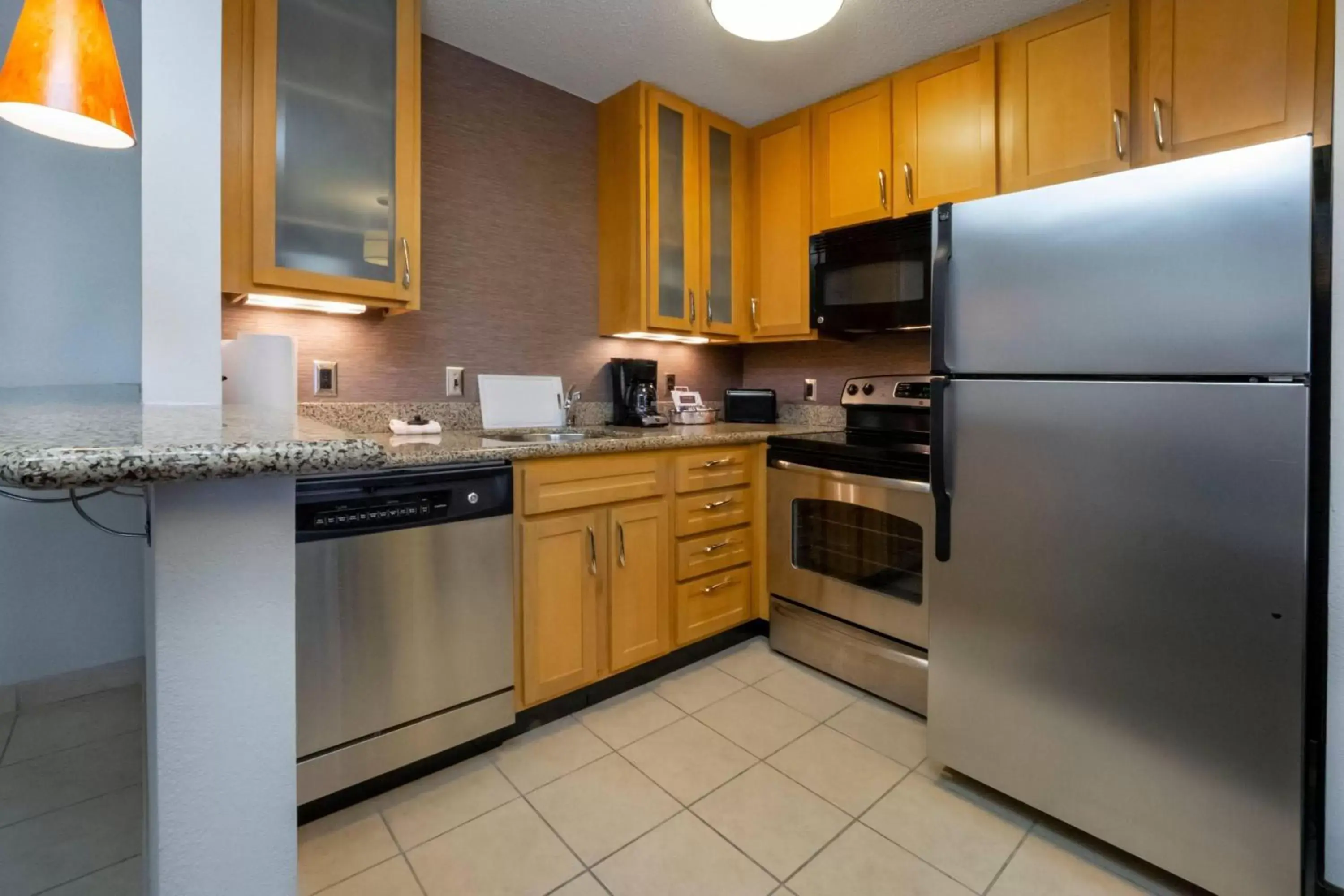 Kitchen or kitchenette, Kitchen/Kitchenette in Residence Inn by Marriott Hazleton