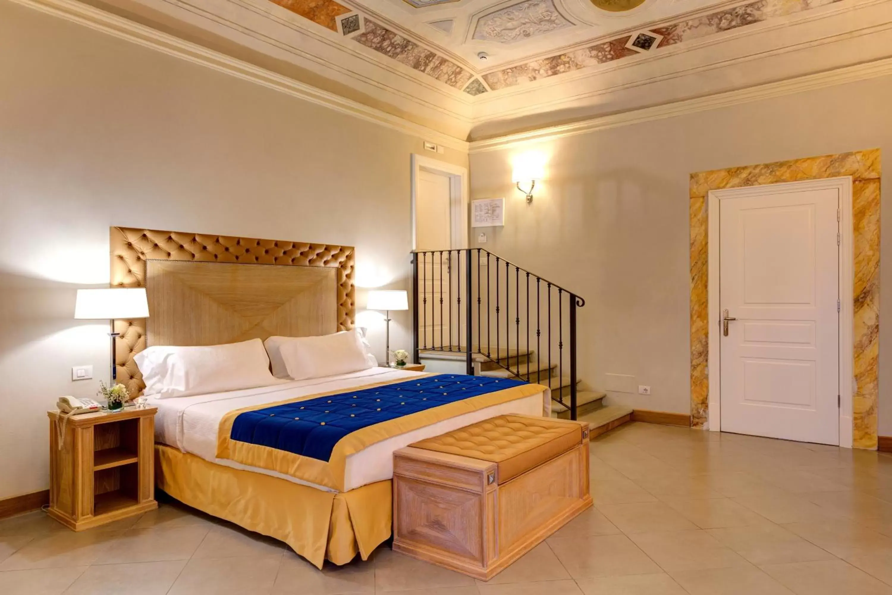 Bedroom, Bed in Villa Tolomei Hotel & Resort