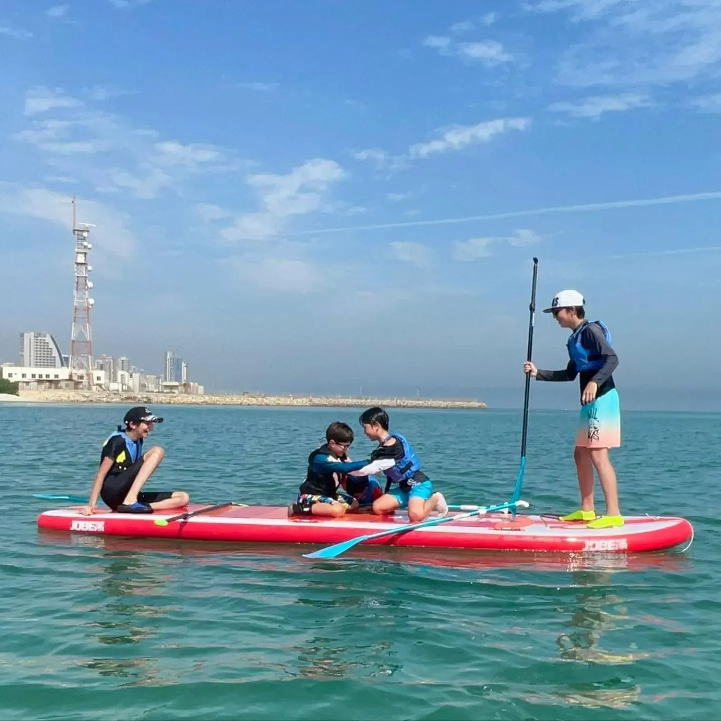 Canoeing in Argan Al Bidaa Hotel and Resort , Kuwait