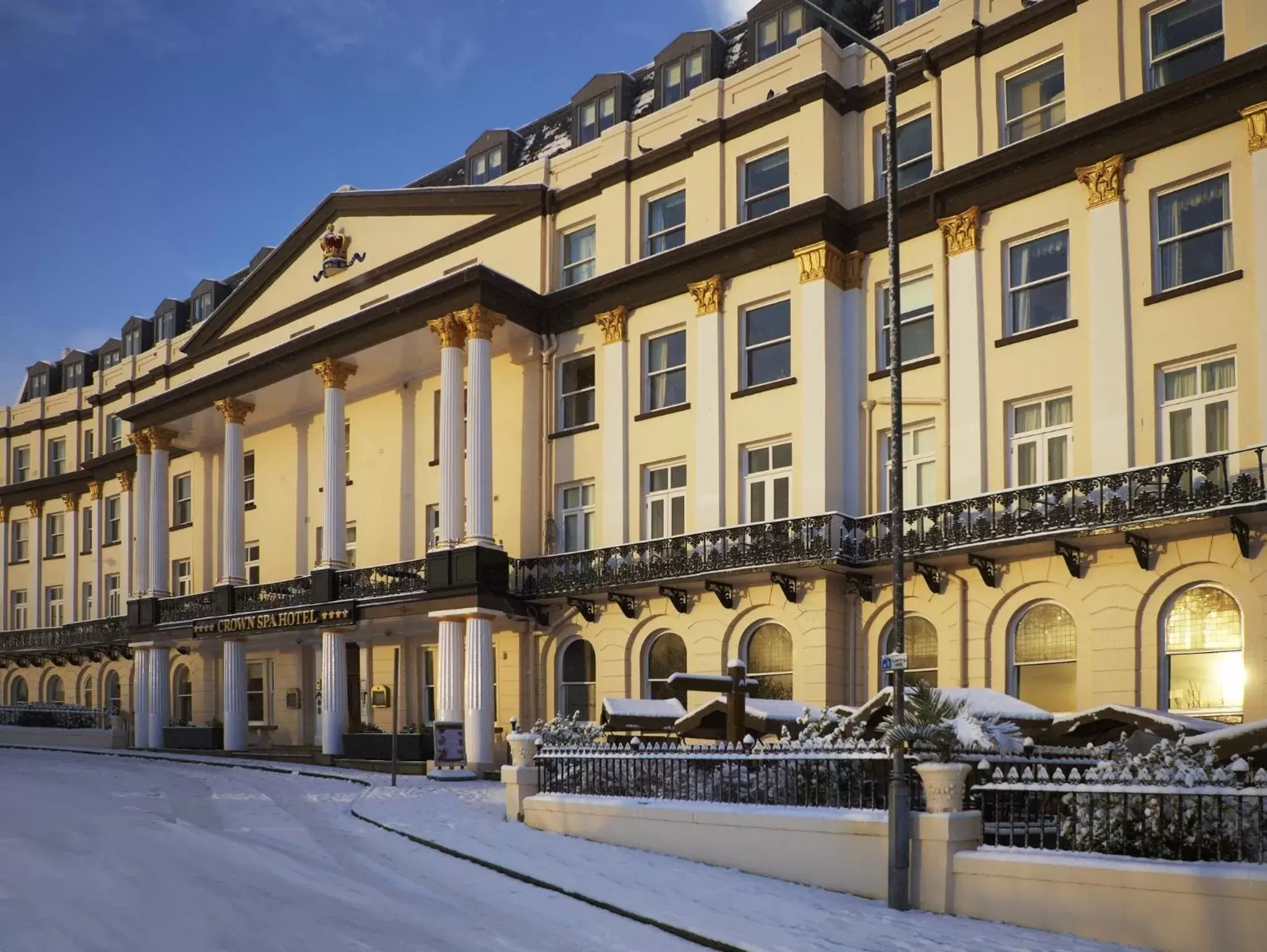 Facade/entrance, Property Building in Crown Spa Hotel Scarborough by Compass Hospitality