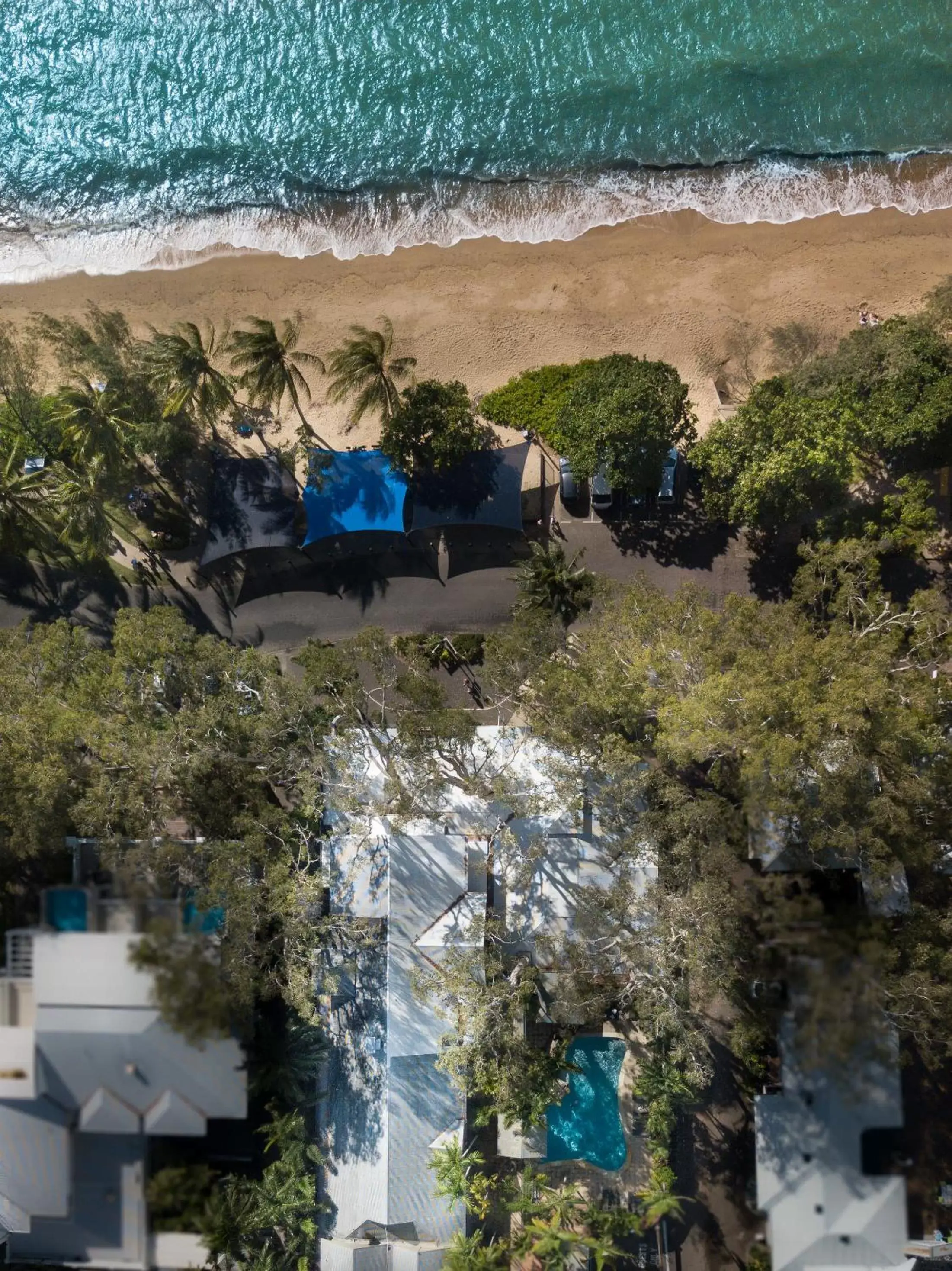 Bird's eye view in Paradise On The Beach Resort Bird's eye view in Paradise On The Beach Resort