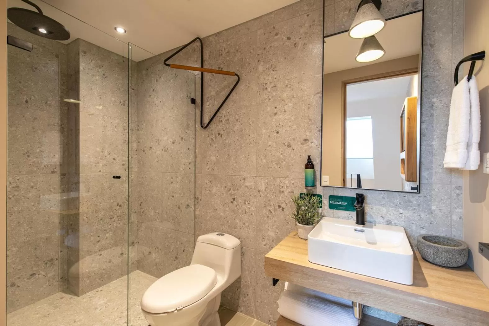 Toilet in Landmark Hotel