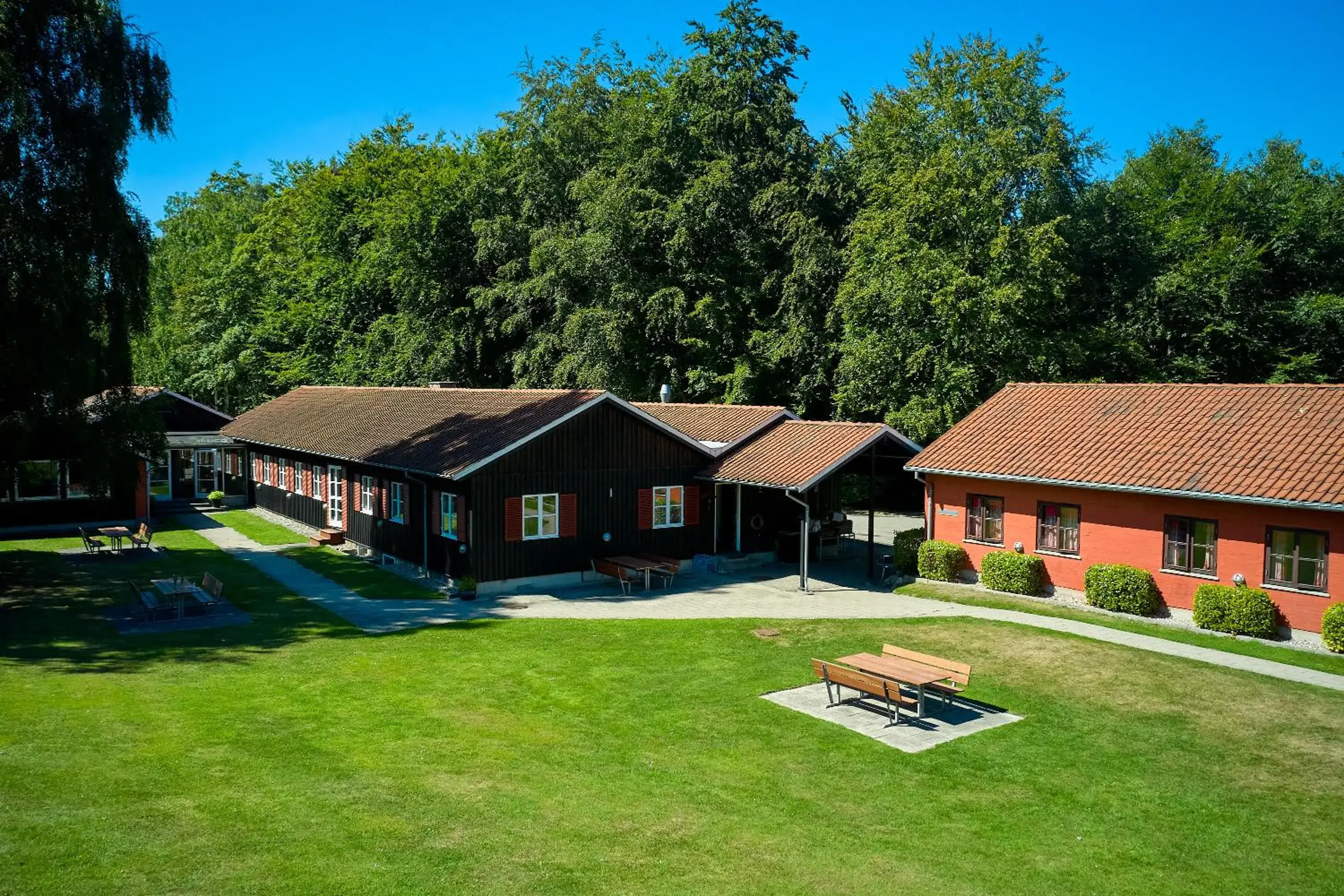 Garden, Property Building in Danhostel Hillerød