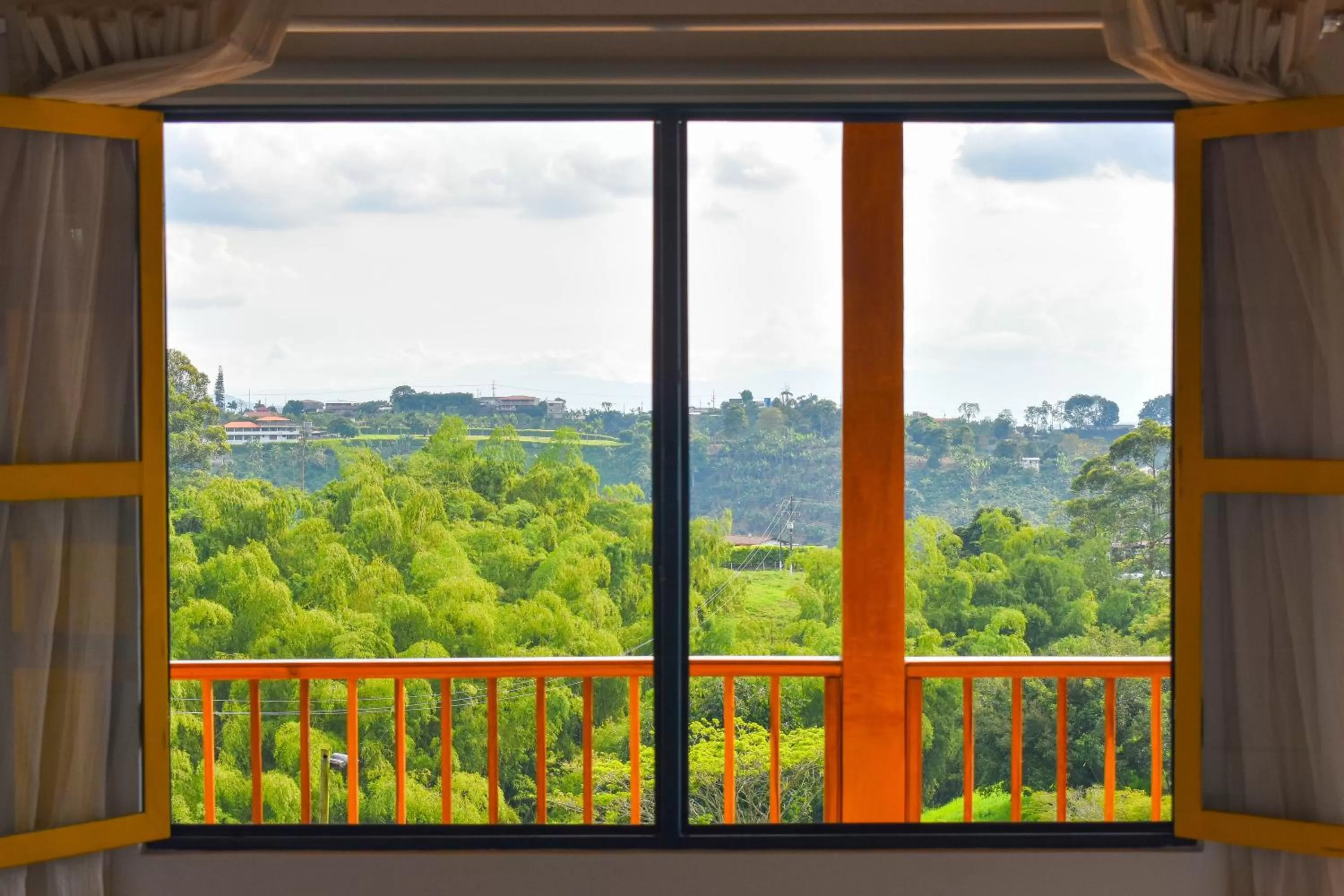 Mountain view in Guaduales Ecohotel