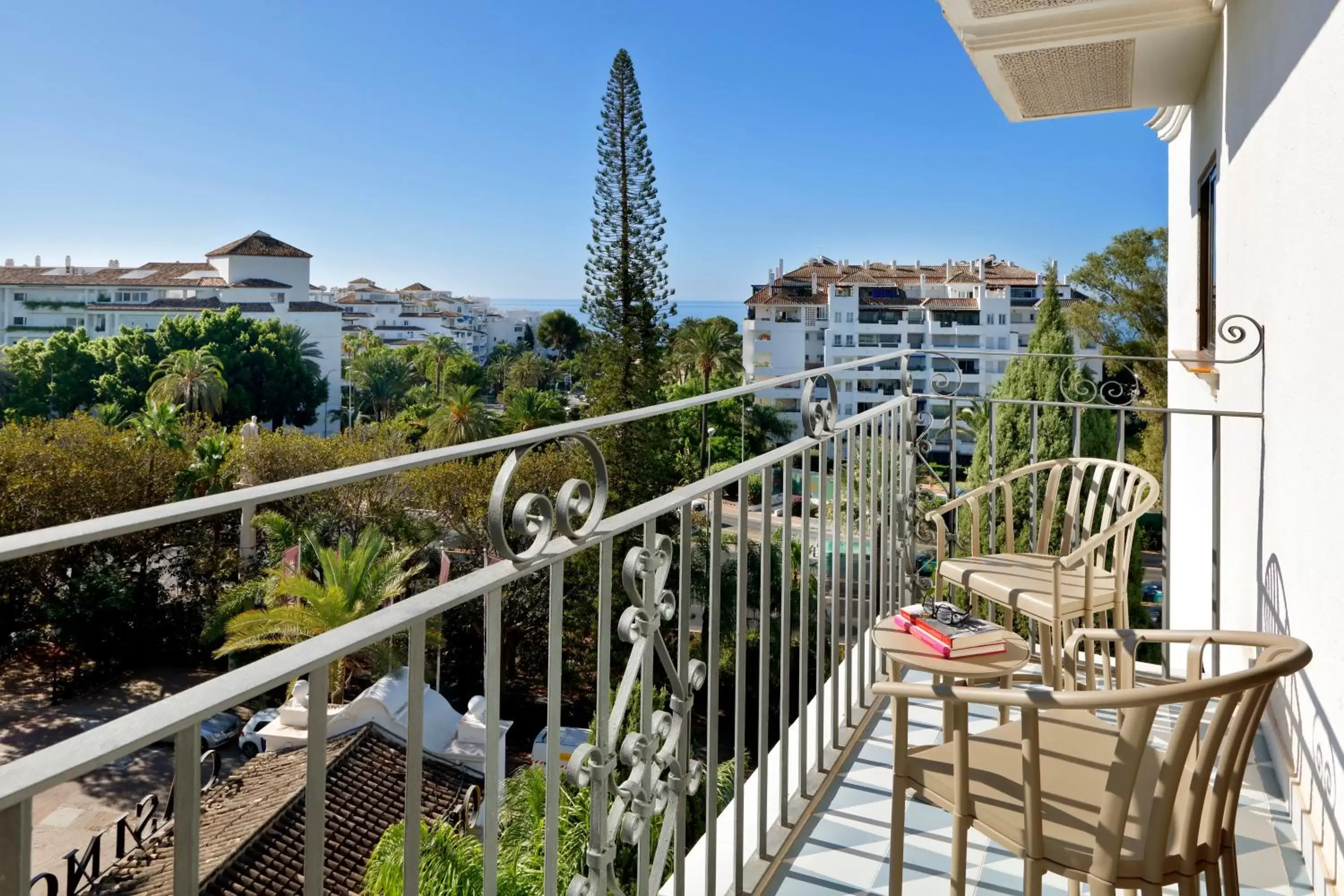 Balcony/Terrace in Hard Rock Hotel Marbella - Puerto Banús Adults Recommended