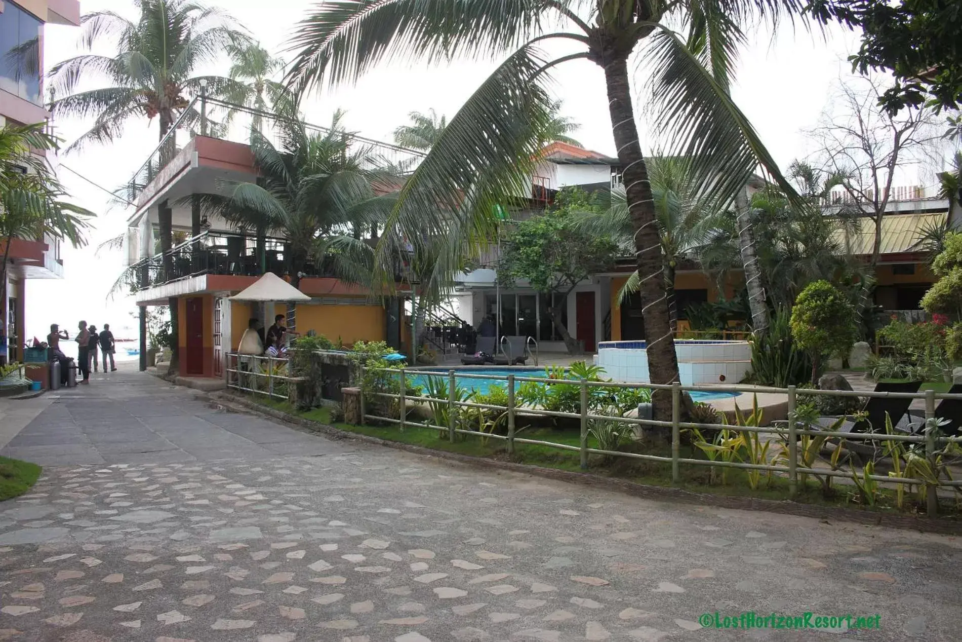 Swimming Pool in Lost Horizon Beach Dive Resort