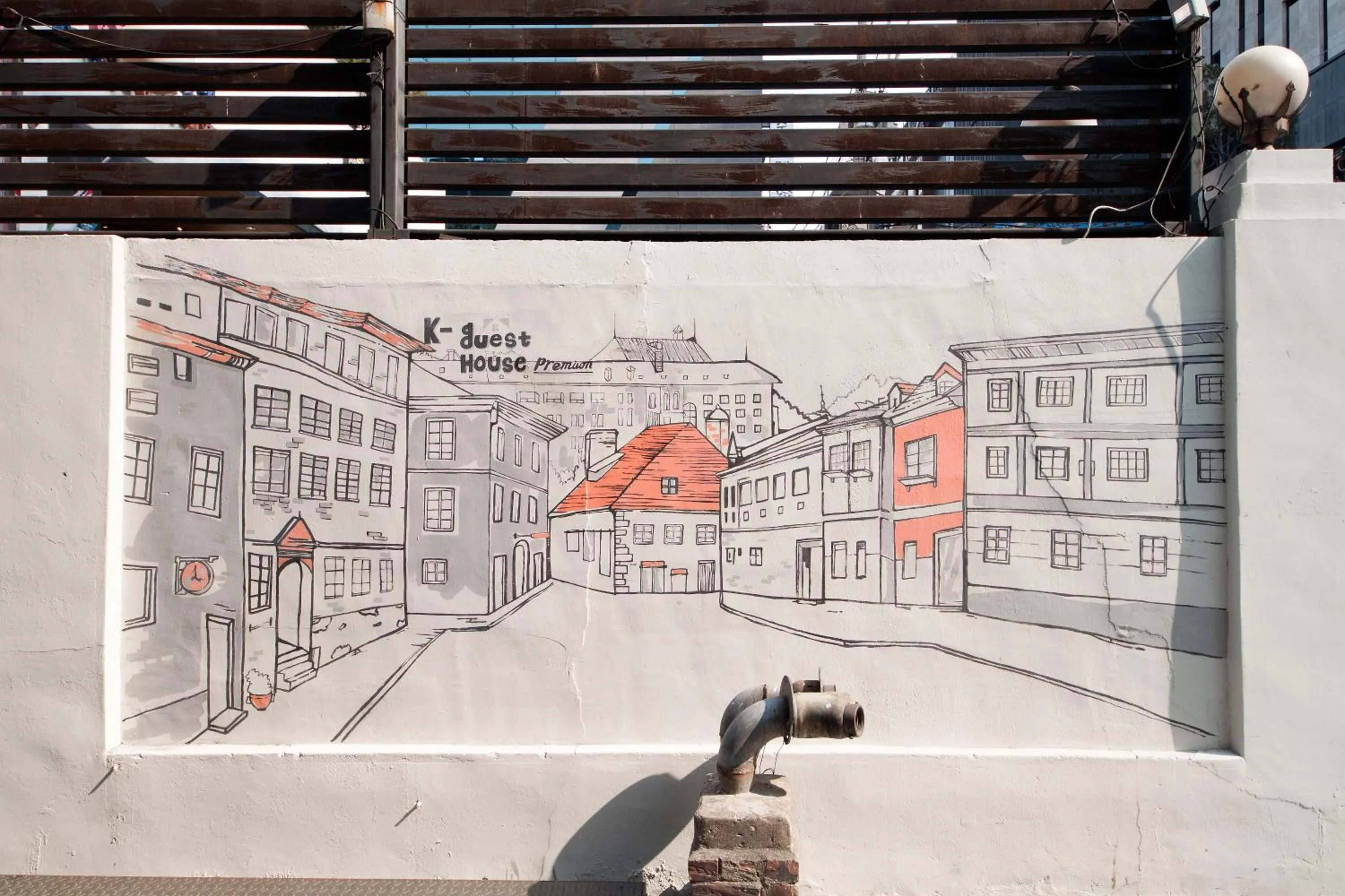 View (from property/room) in K-Grand Hostel Gangnam1