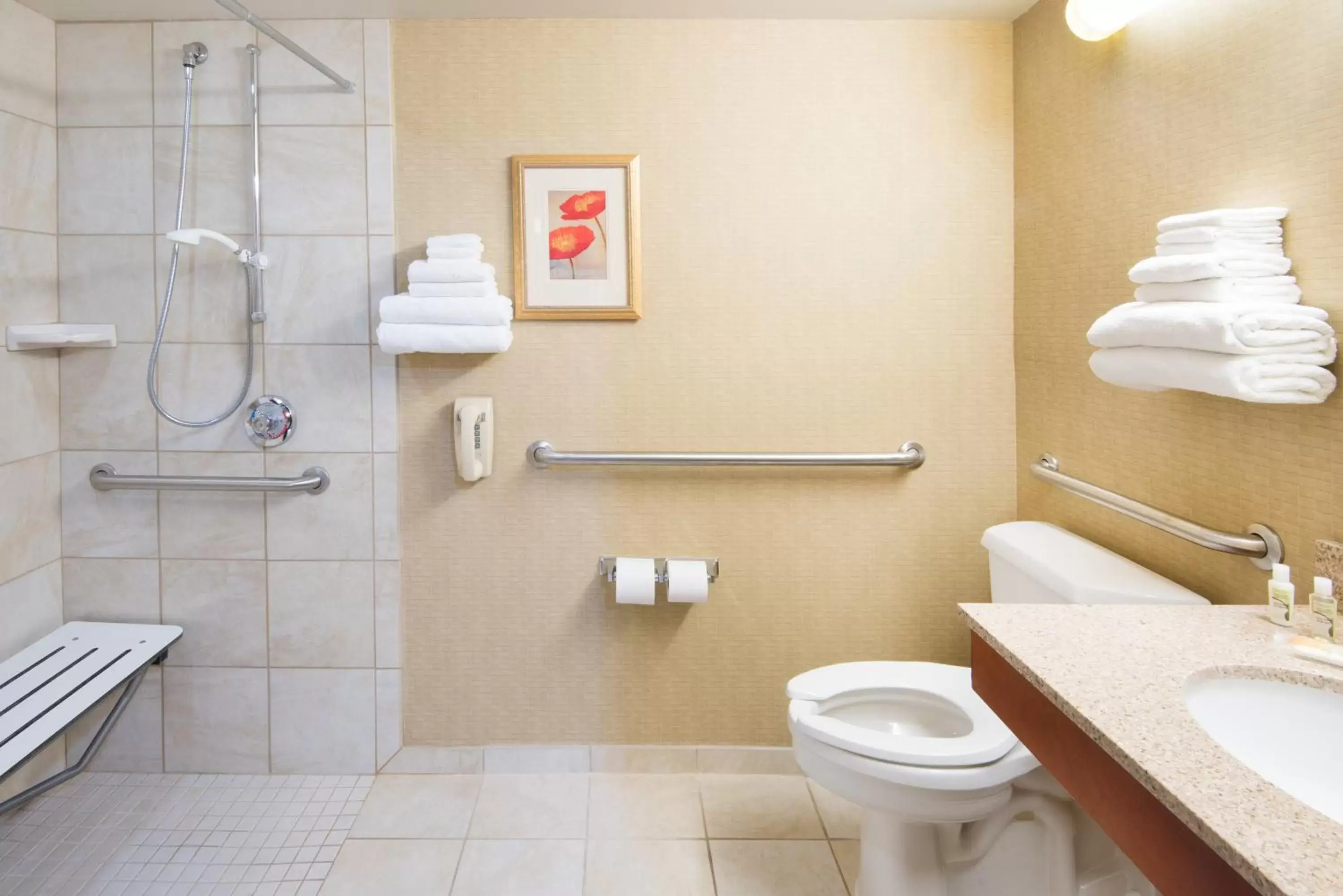 Bathroom in Holiday Inn Cincinnati-Eastgate, an IHG Hotel