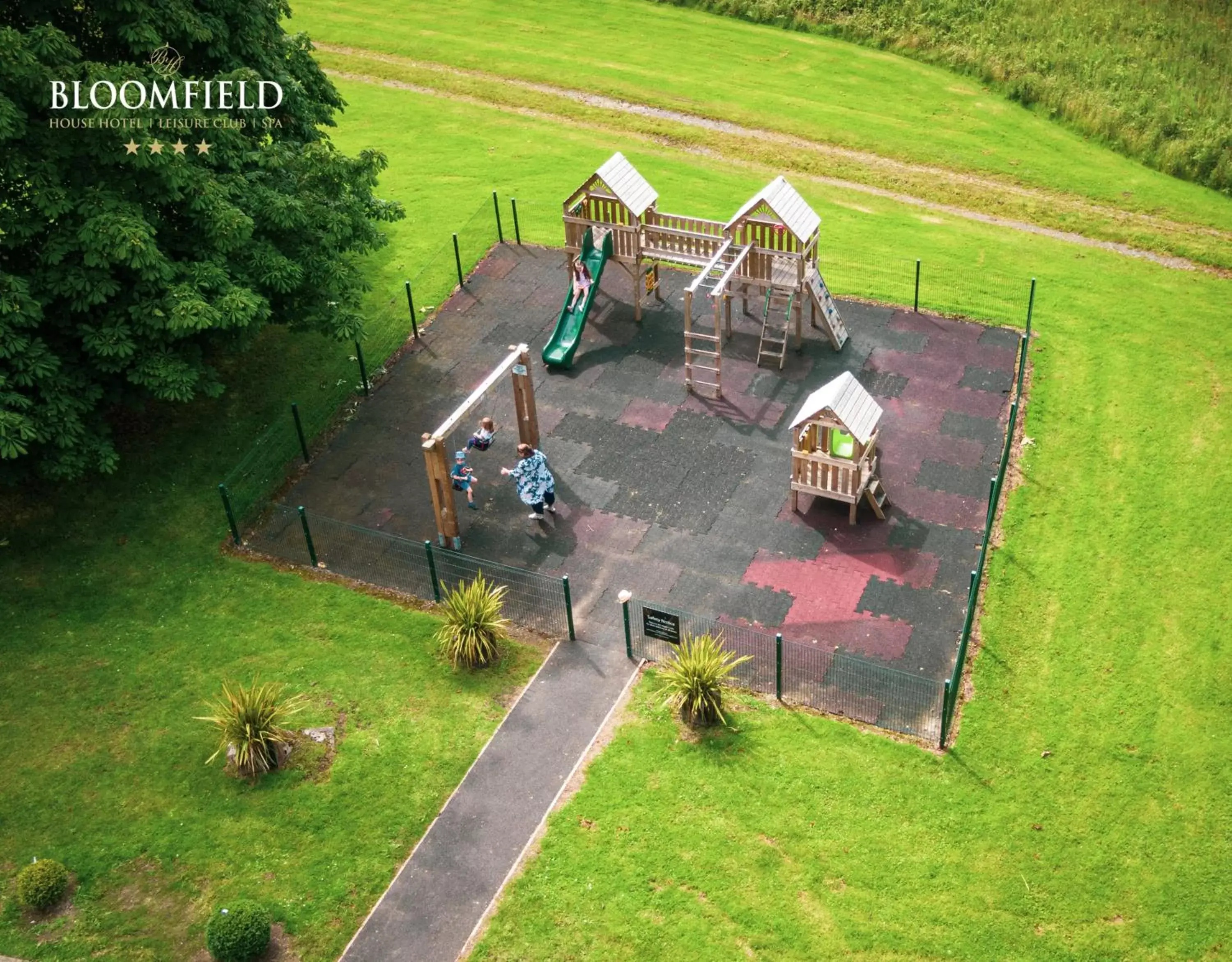 Children play ground in Bloomfield House Hotel, Leisure Club & Spa