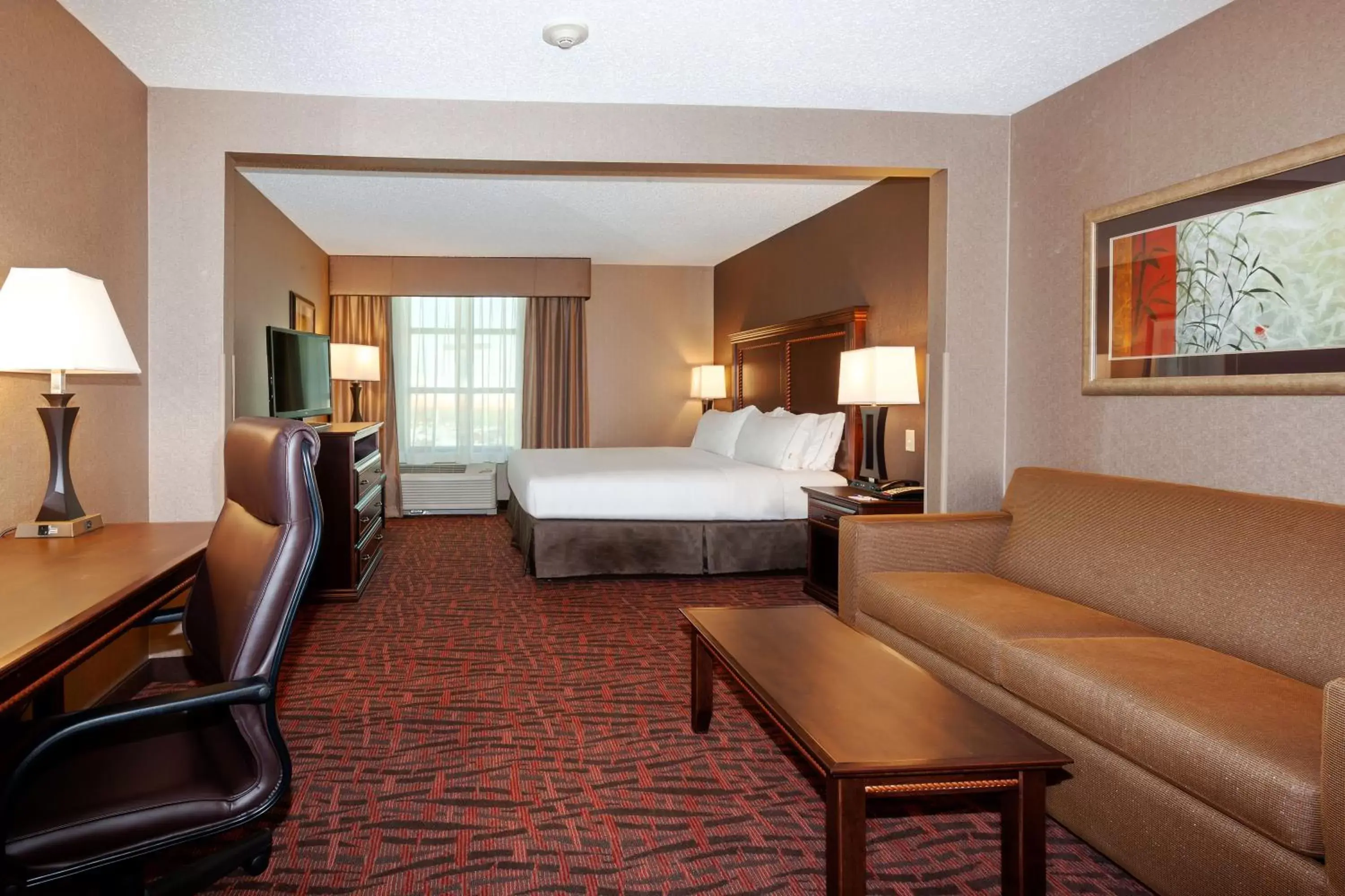TV and multimedia in Holiday Inn Express Hotel & Suites Cheyenne, an IHG Hotel