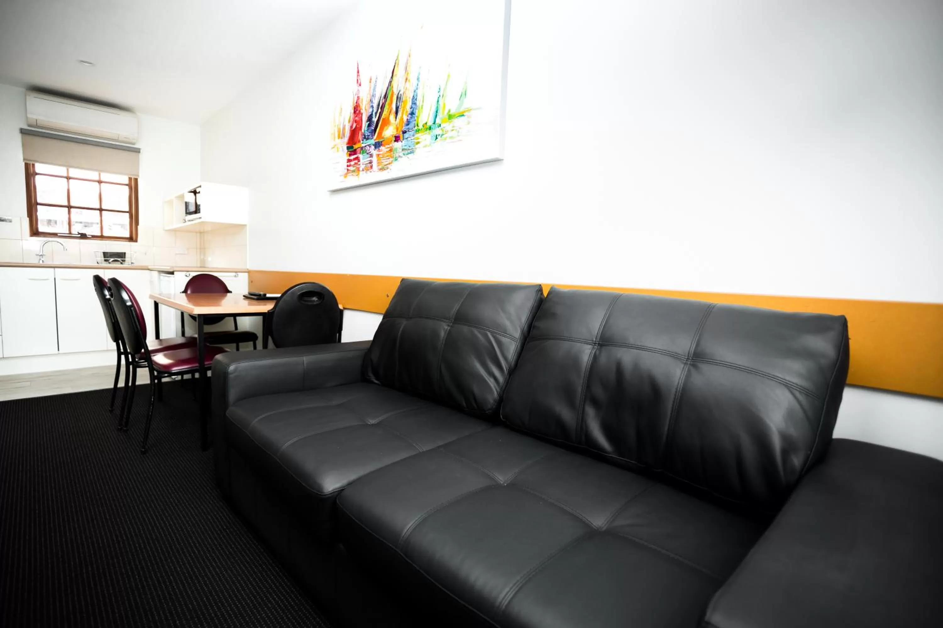 Living room in Bay Hotel Apartments