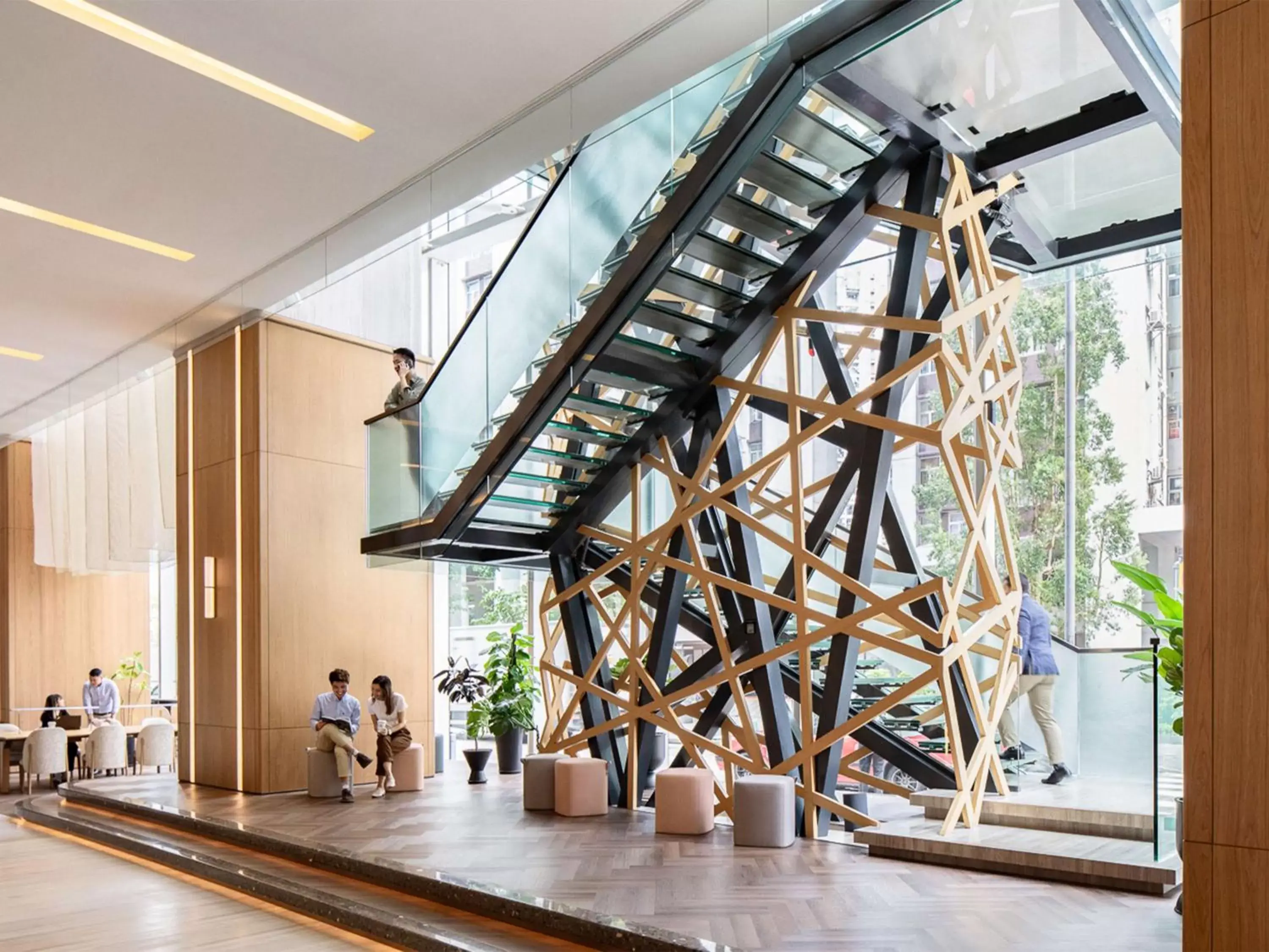 Lobby or reception, Fitness Center/Facilities in EAST Hong Kong