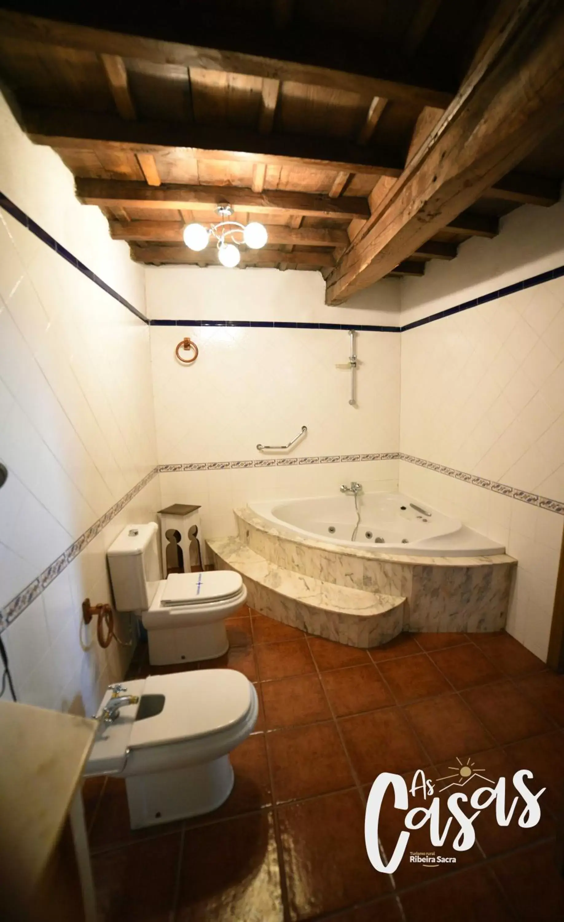 Bathroom in As Casas Ribeira Sacra