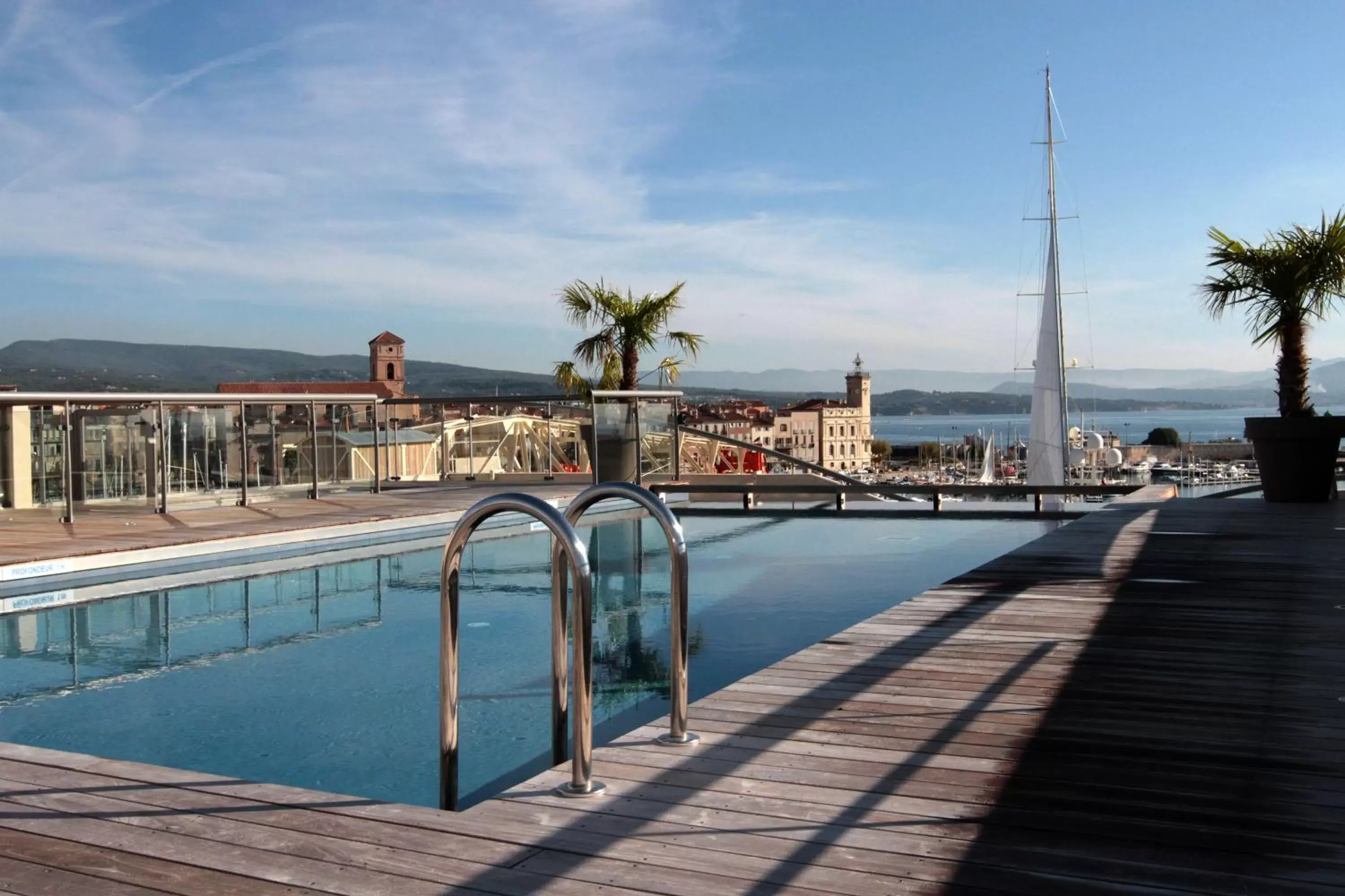 Swimming Pool in Best Western Premier Hôtel du Vieux-Port