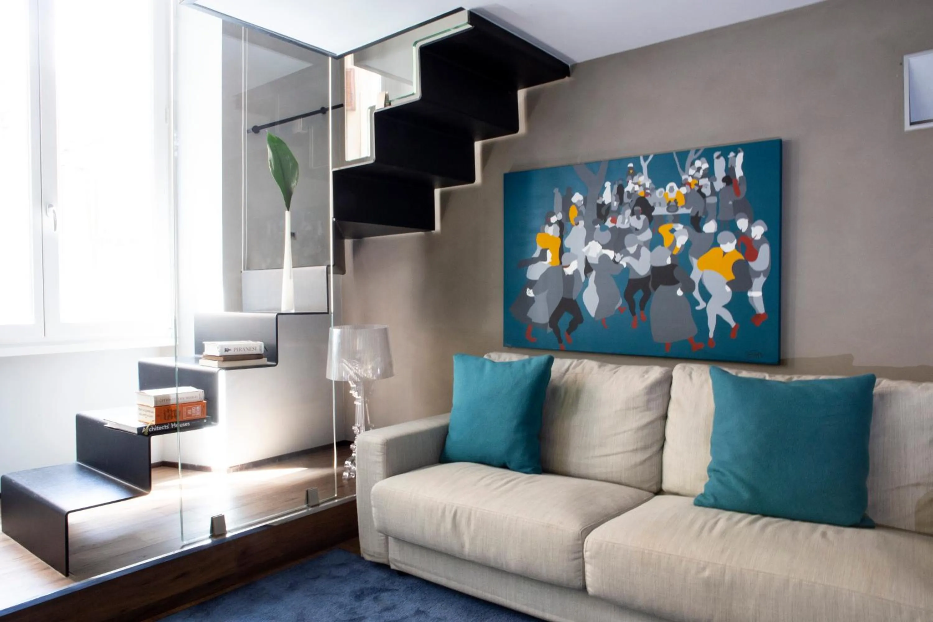 Living room in Le Quattro Dame Luxury Suites