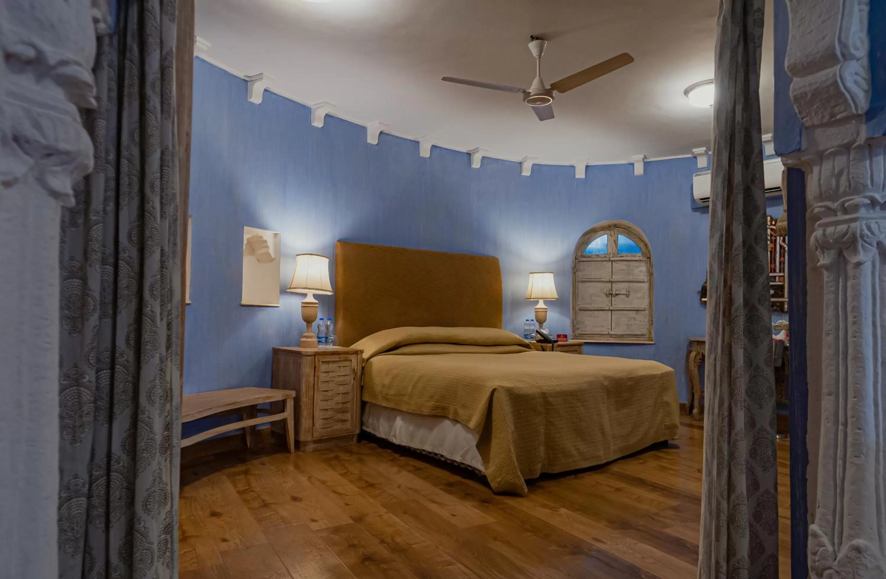 Bedroom, Bed in Ajit Bhawan - A Palace Resort