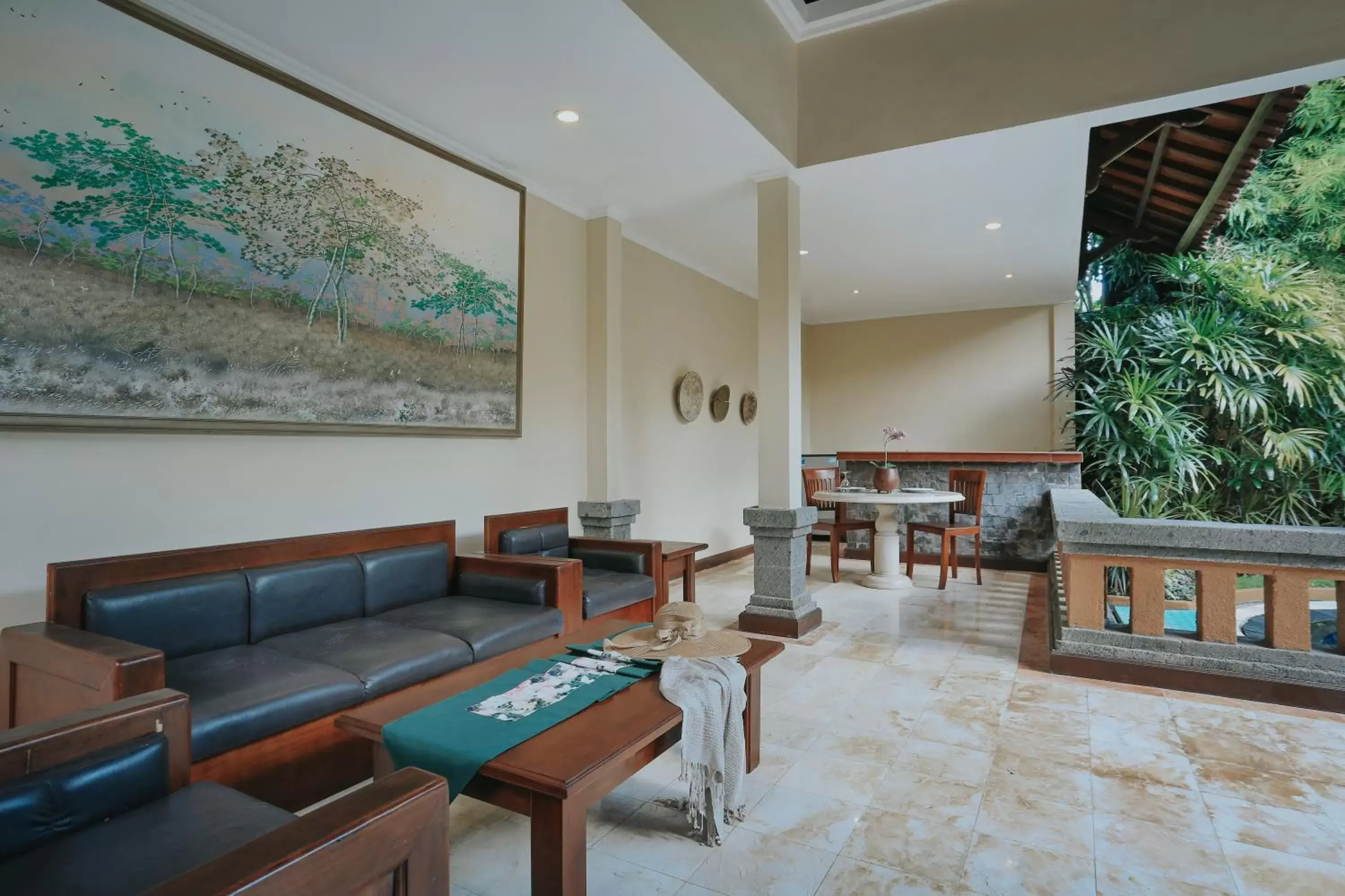 Living room in Parigata Villas Resort