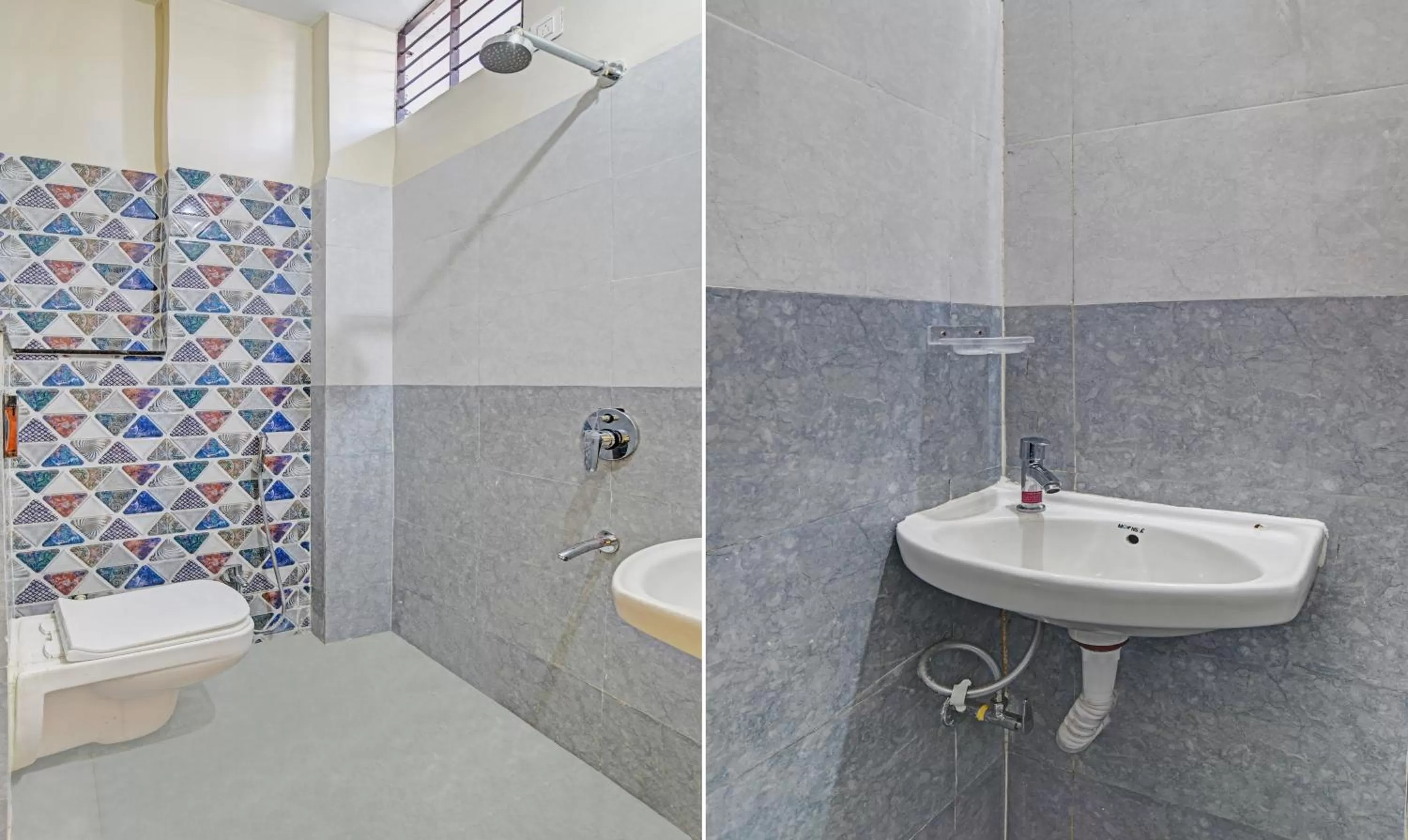 Shower in Hotel Anand Shree Near Airport,Indore