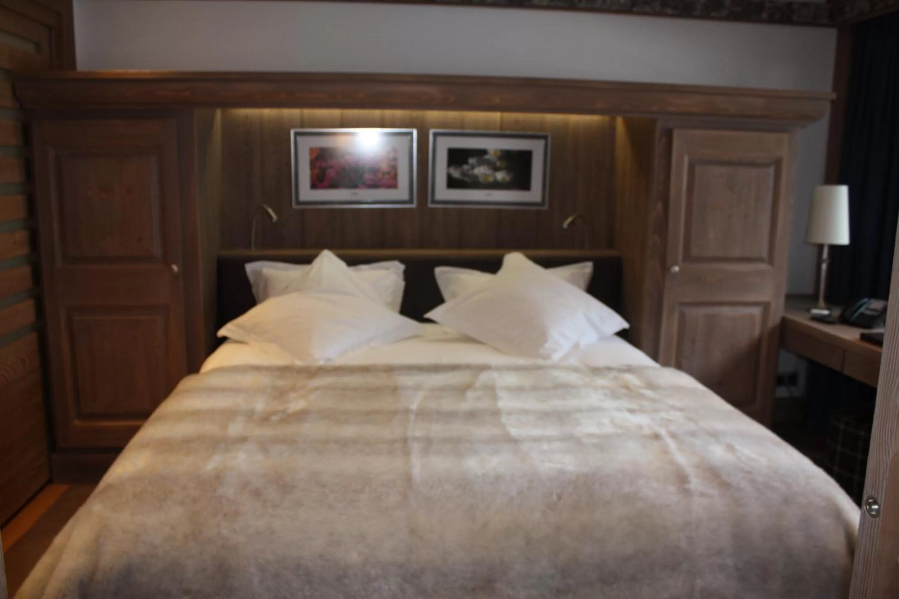 Bed in Hotel le Petit Dru