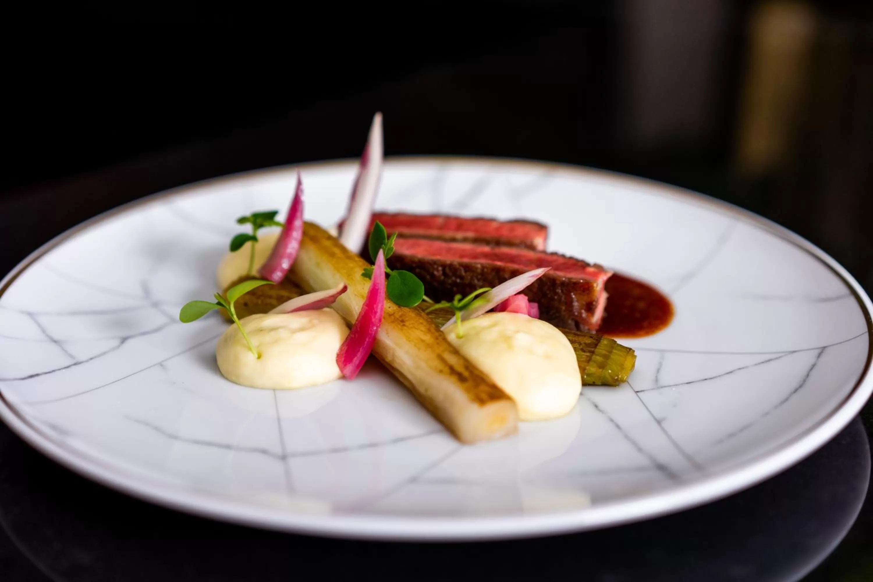 Food close-up in Maison Albar - Le Monumental Palace