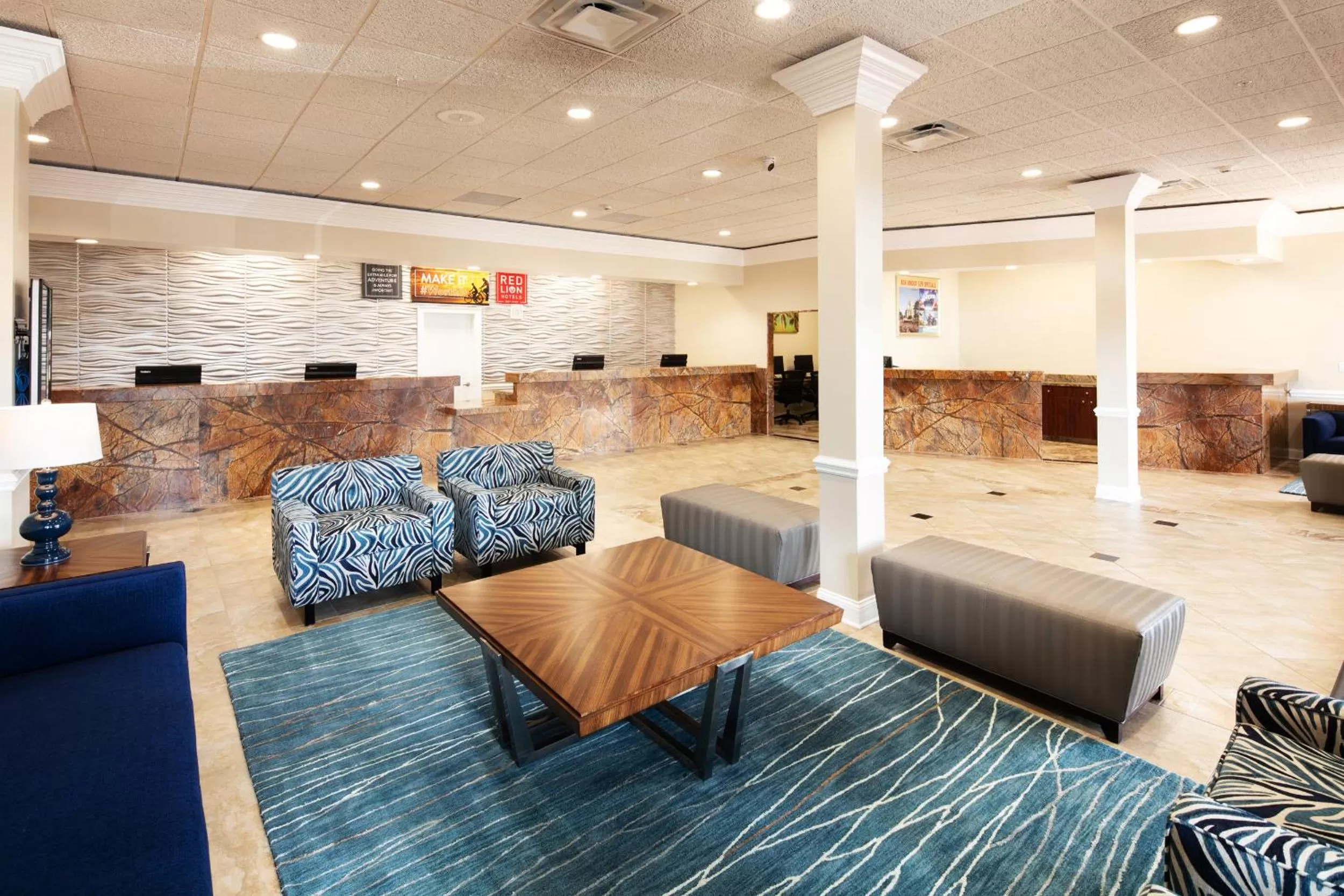 Lobby or reception in Red Lion Hotel Orlando Lake Buena Vista South- Near Disney