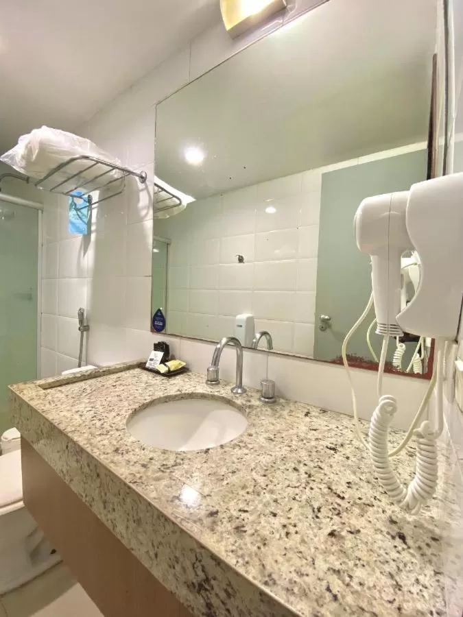 Bathroom in Flat beira mar Tambaú