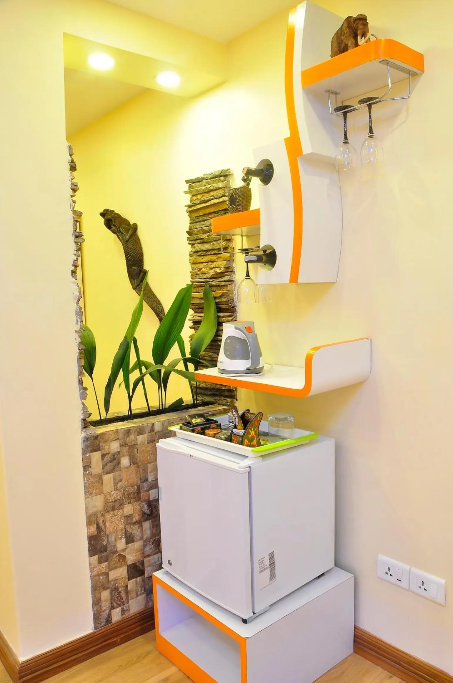 Decorative detail in Royal Penguin Boutique Hotel & Spa