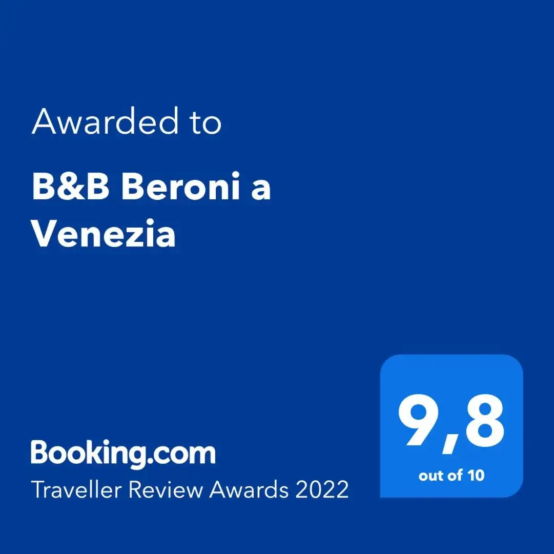 Property logo or sign, Logo/Certificate/Sign/Award in B&B Beroni a Venezia