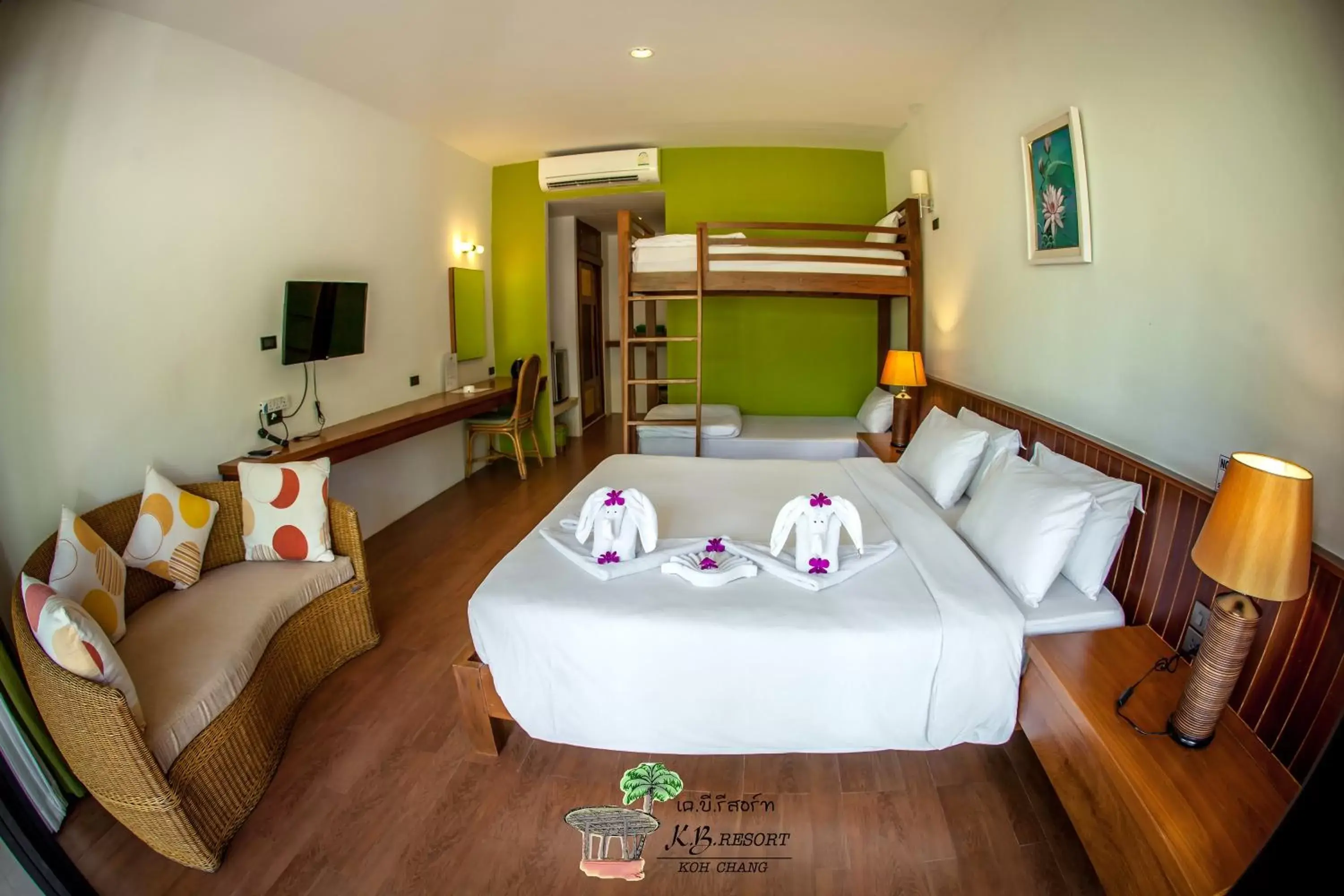 Bed in K.B. Resort Bed in K.B. Resort