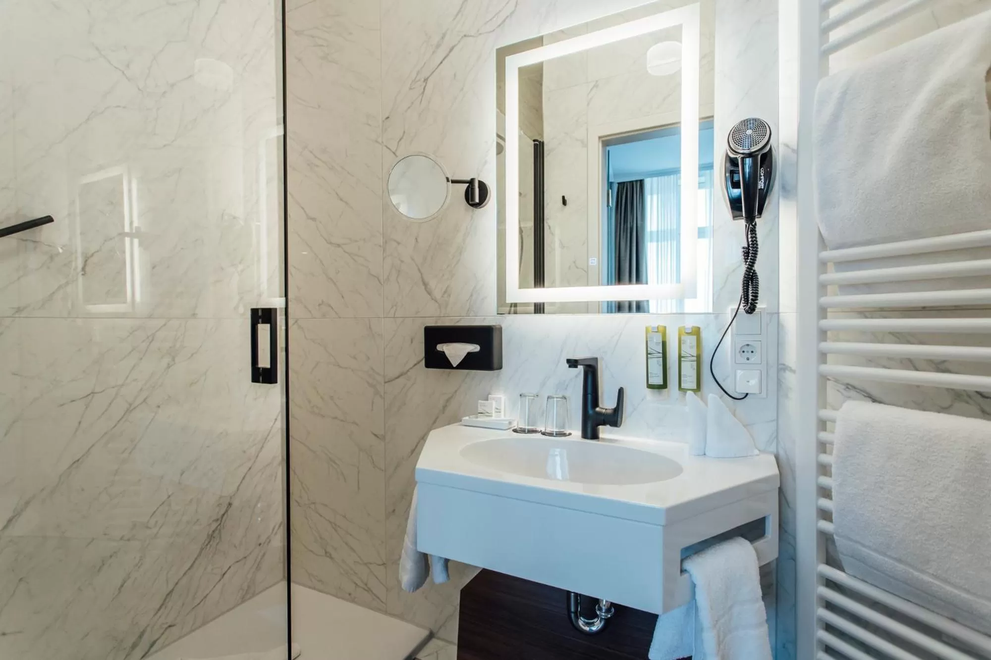 Bathroom in Strandhotel Hohenzollern