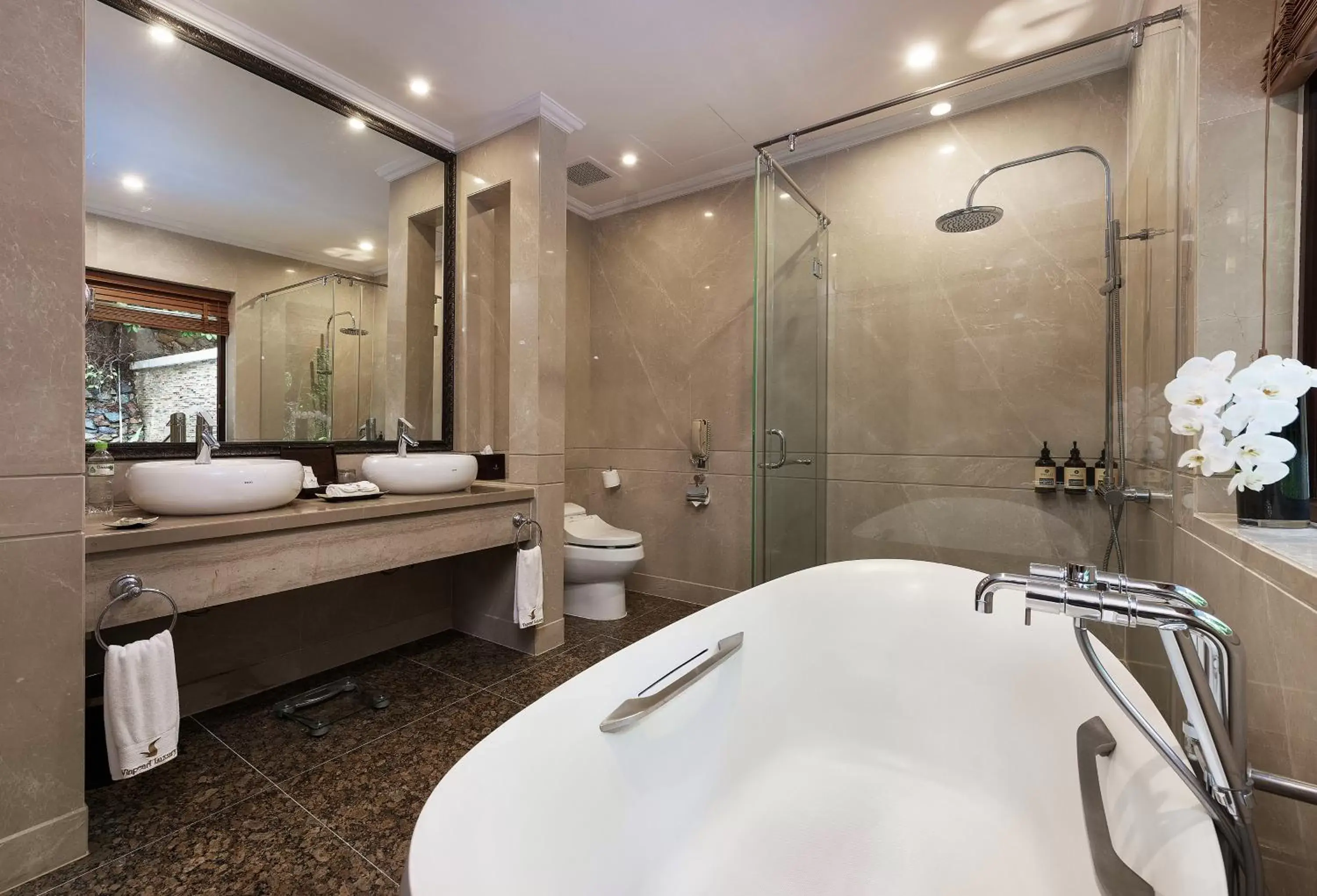 Shower, Bathroom in Vinpearl Luxury Nha Trang