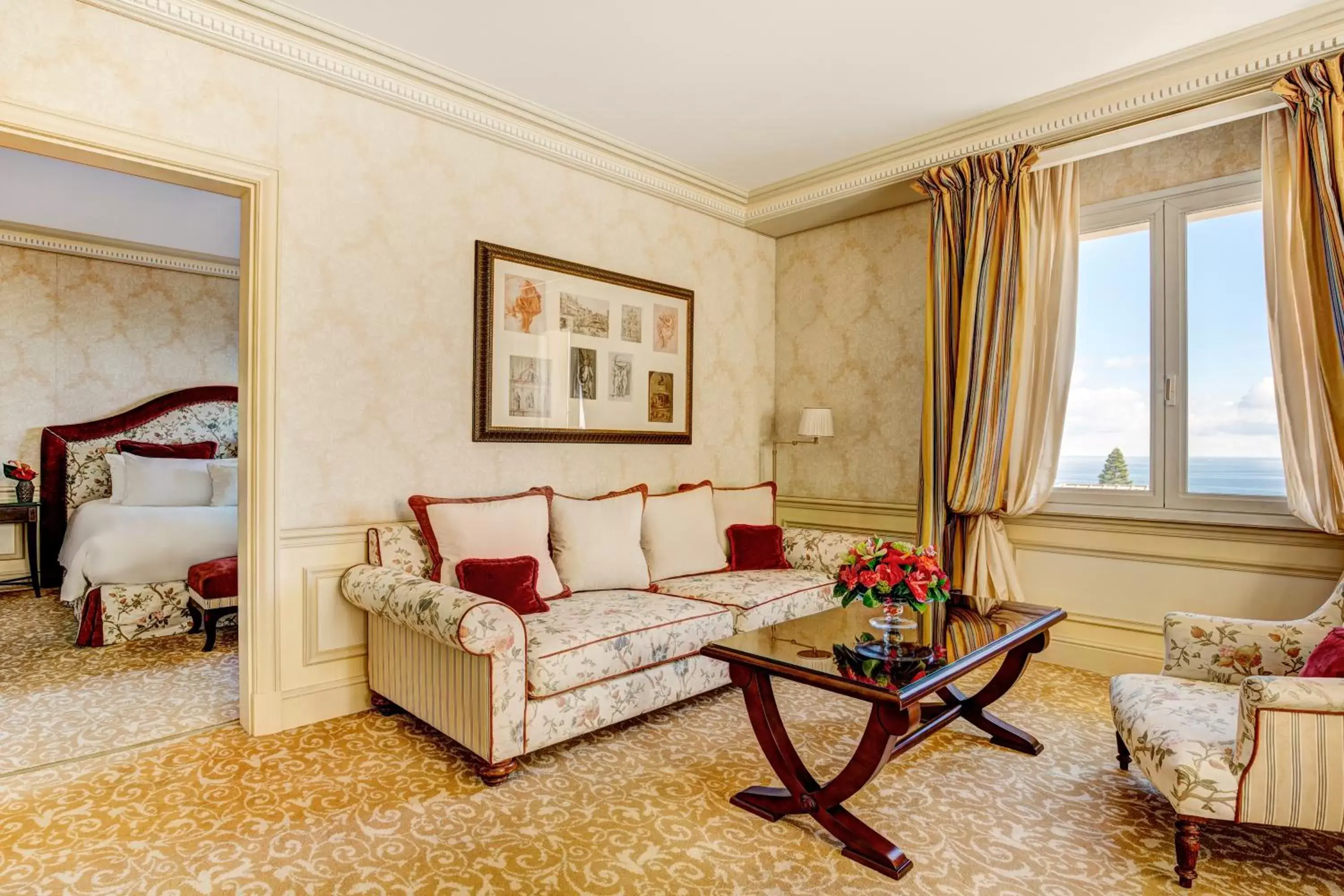 Living room, Seating Area in Hôtel Métropole Monte-Carlo - The Leading Hotels of the World