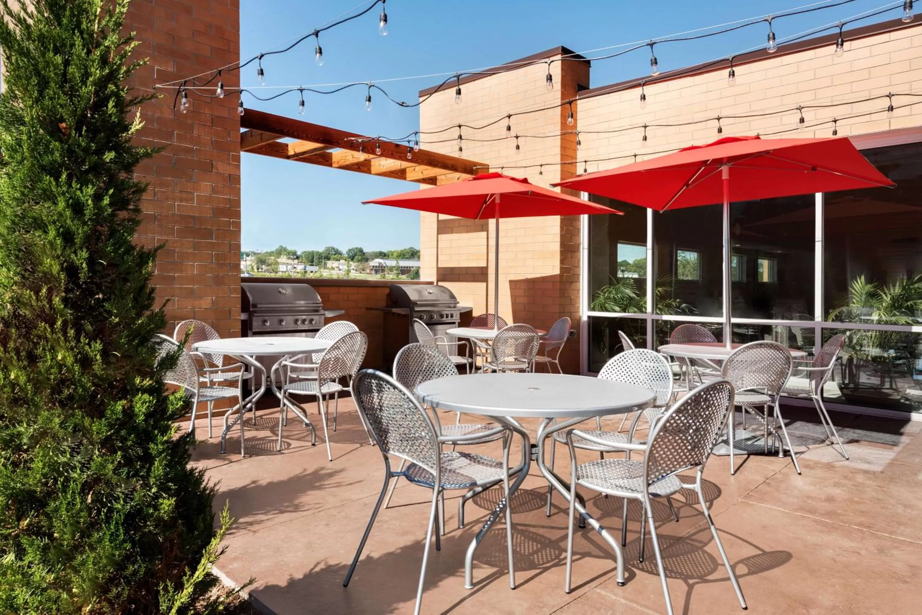 Patio in Home2 Suites By Hilton Menomonee Falls Milwaukee